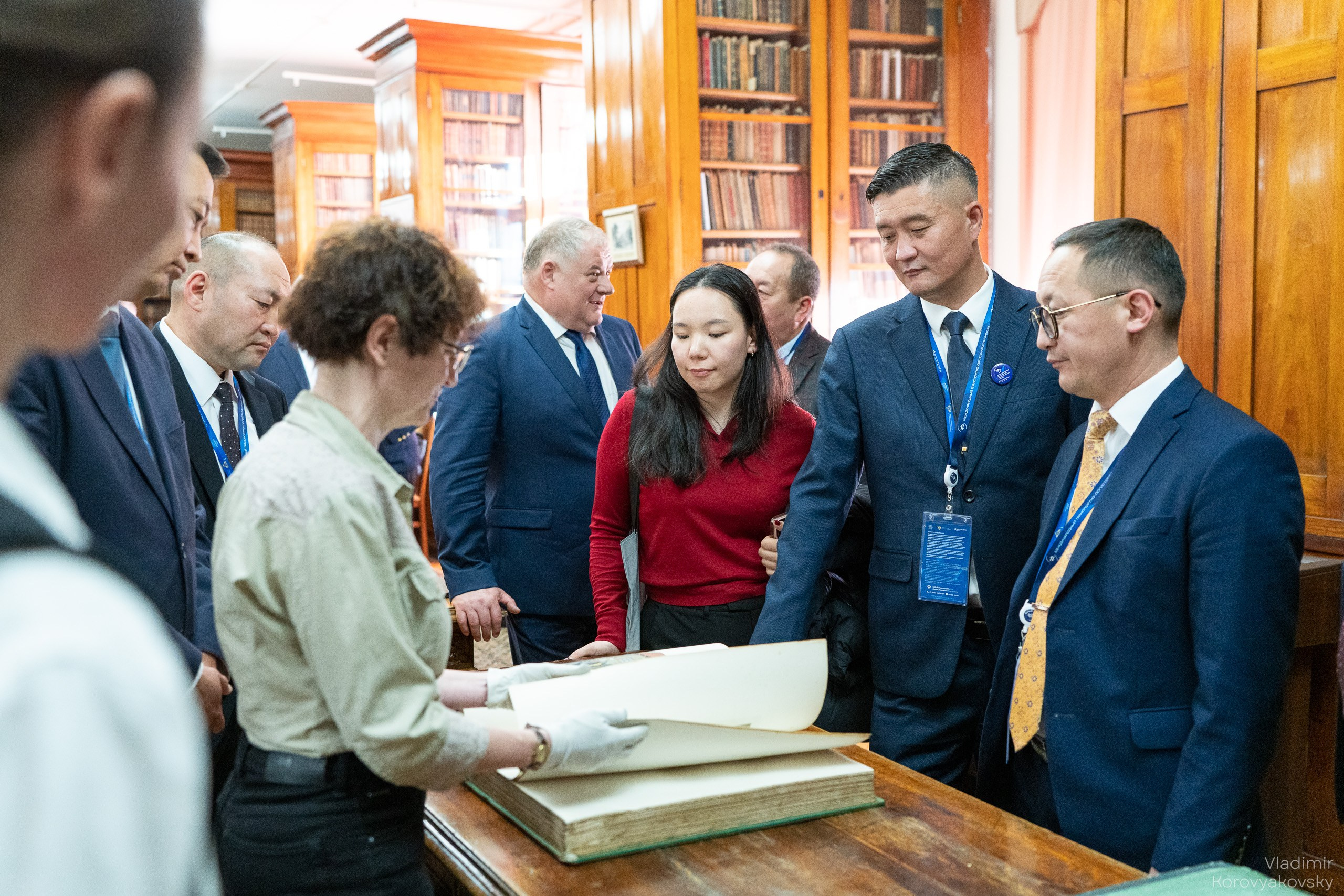 Совещание руководства ПГУПС с Делегациями Исполнительного агентства Правительства Монголии и делегацией АО «УБЖД». Фотограф Владимир Коровяковский