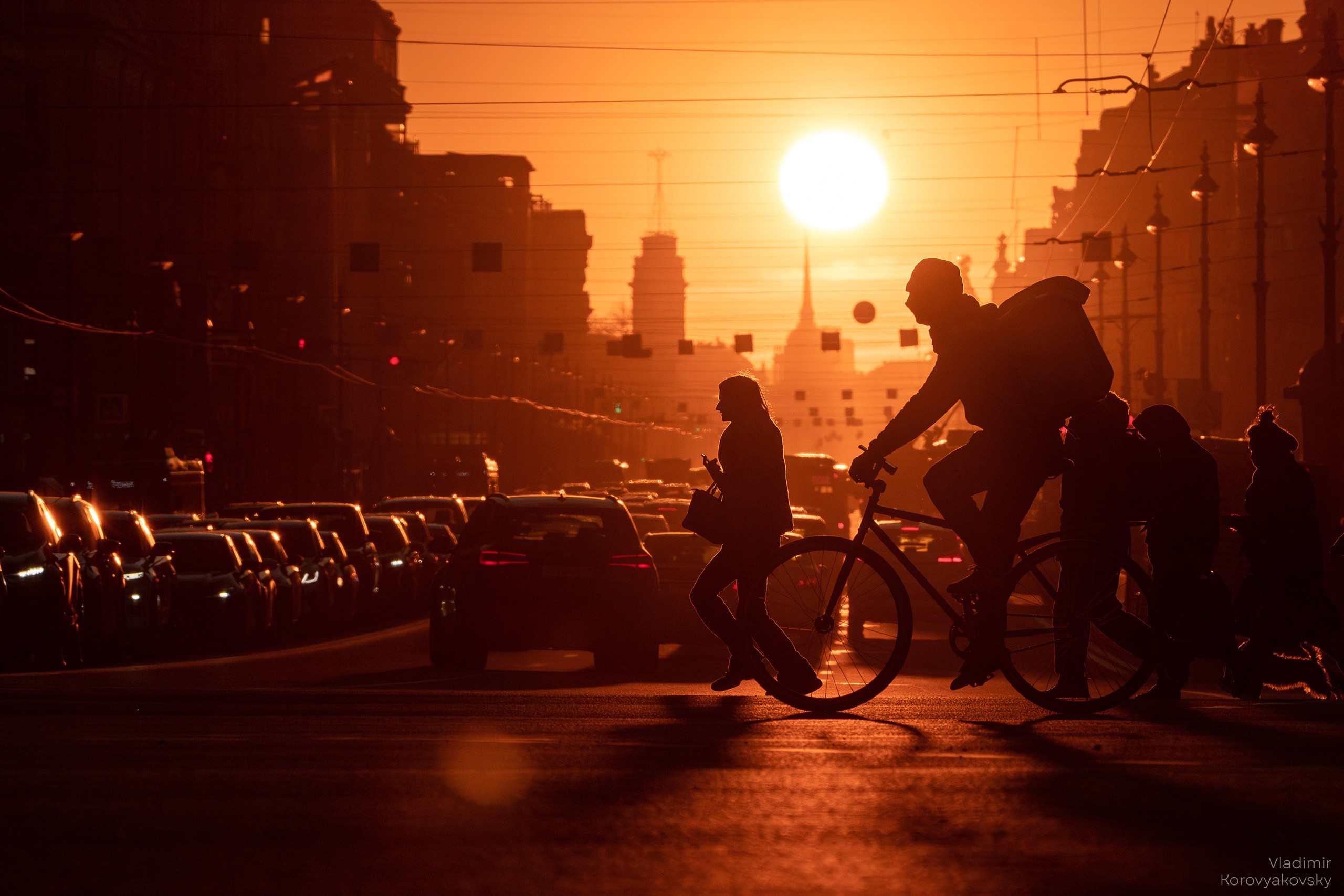 City landscape. Photographer Vladimir Korovyakovsky