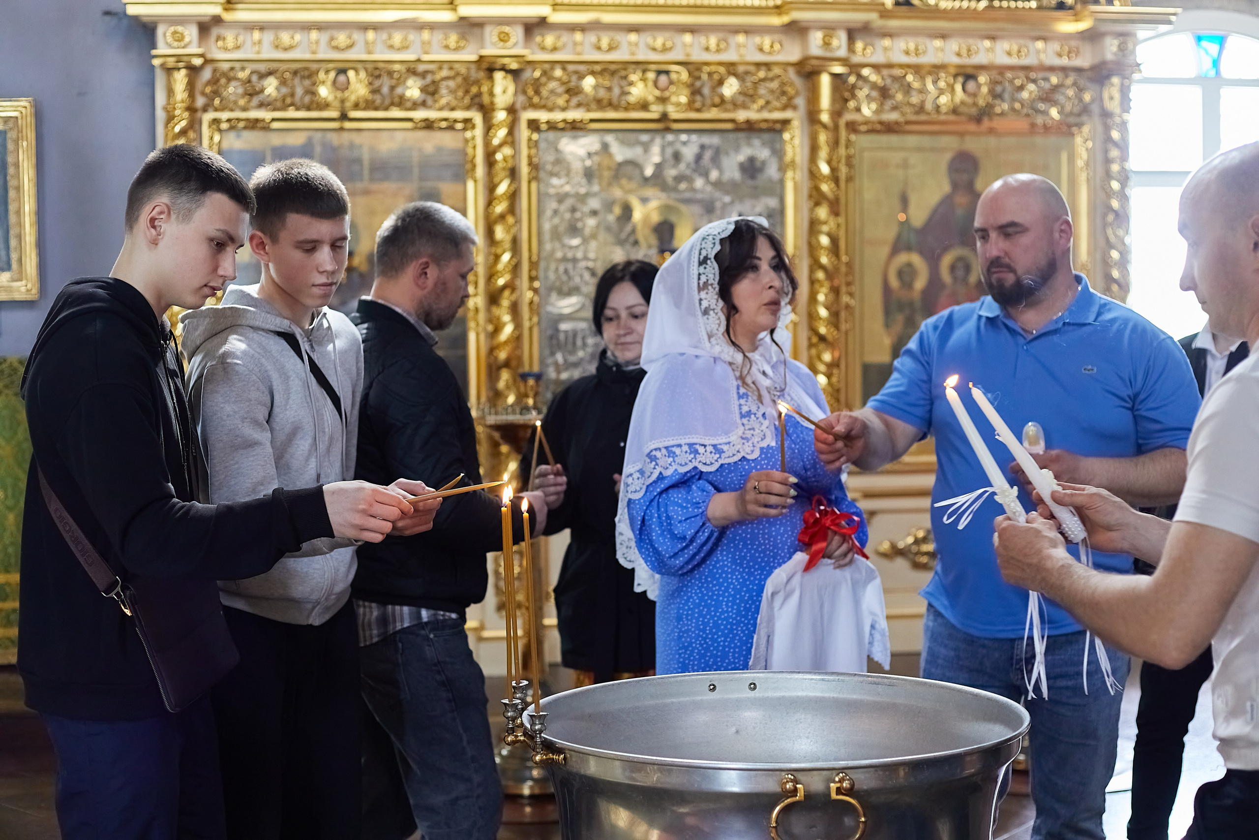 Крещение Ярослава. Семейный и детский фотограф в Ярославле Юлия Галашина