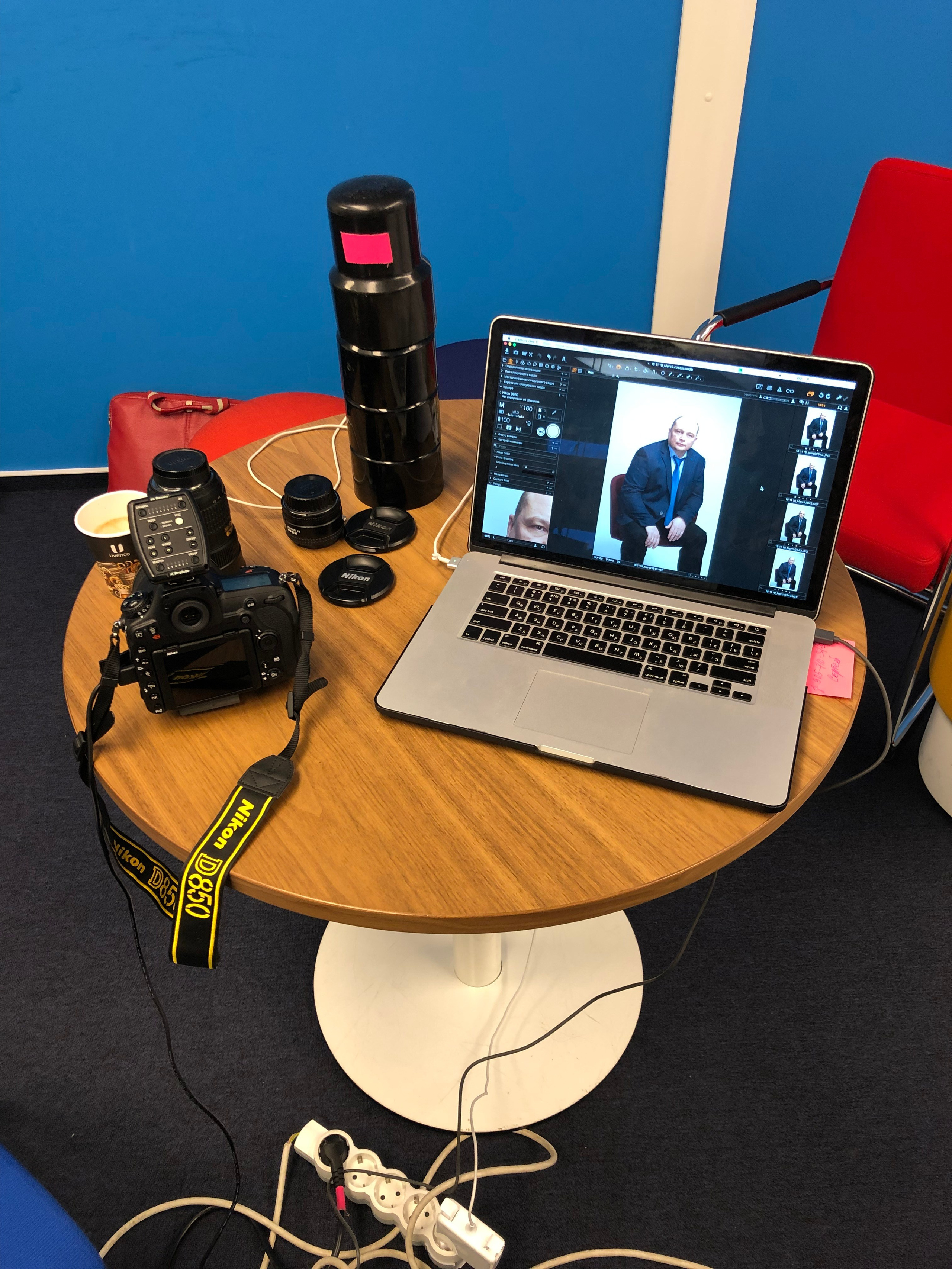 Фотографии со съемок. Главная