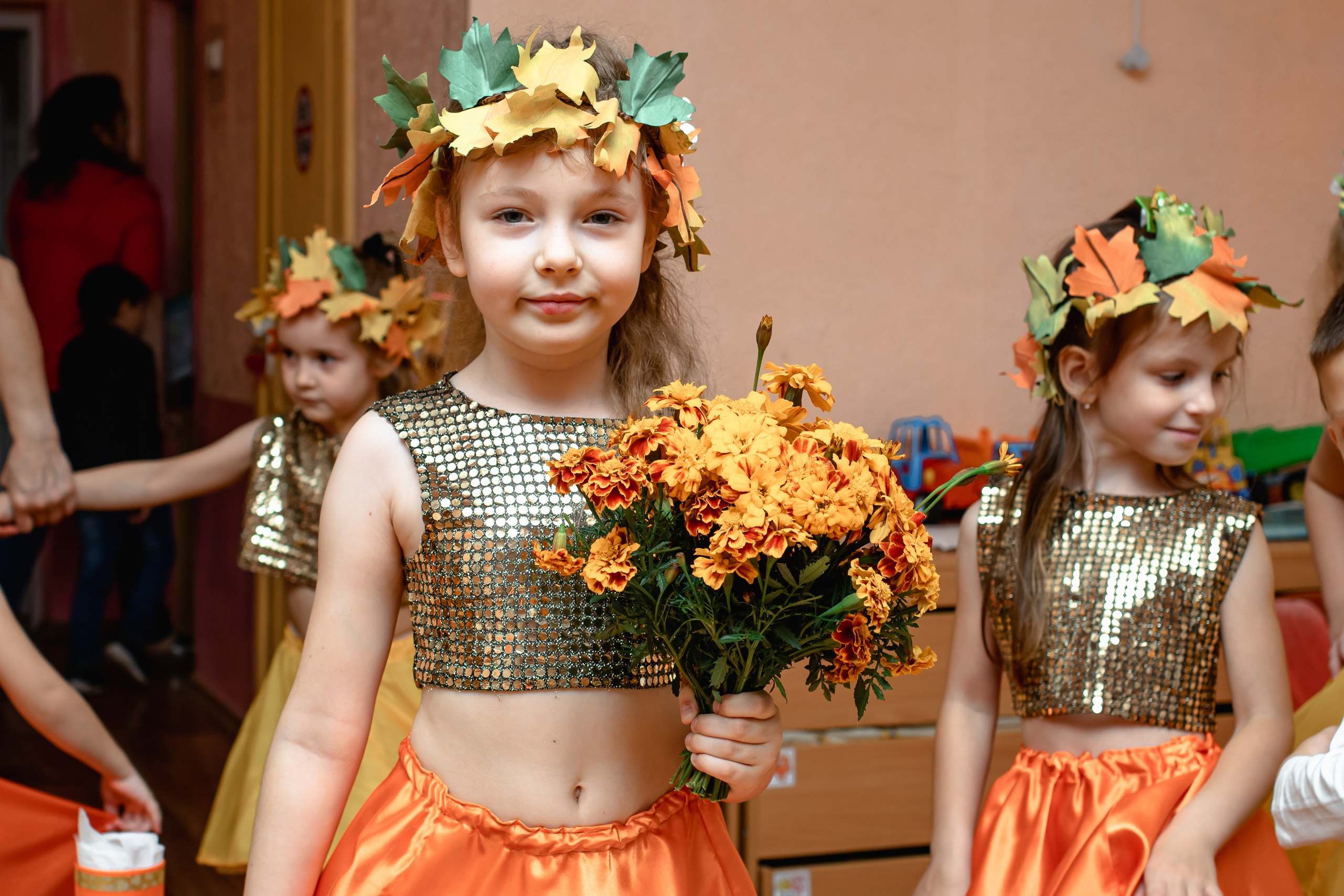 Осенний праздник в детском саду. Маргарита. Семейный фотограф в Минске Приболовец Светлана