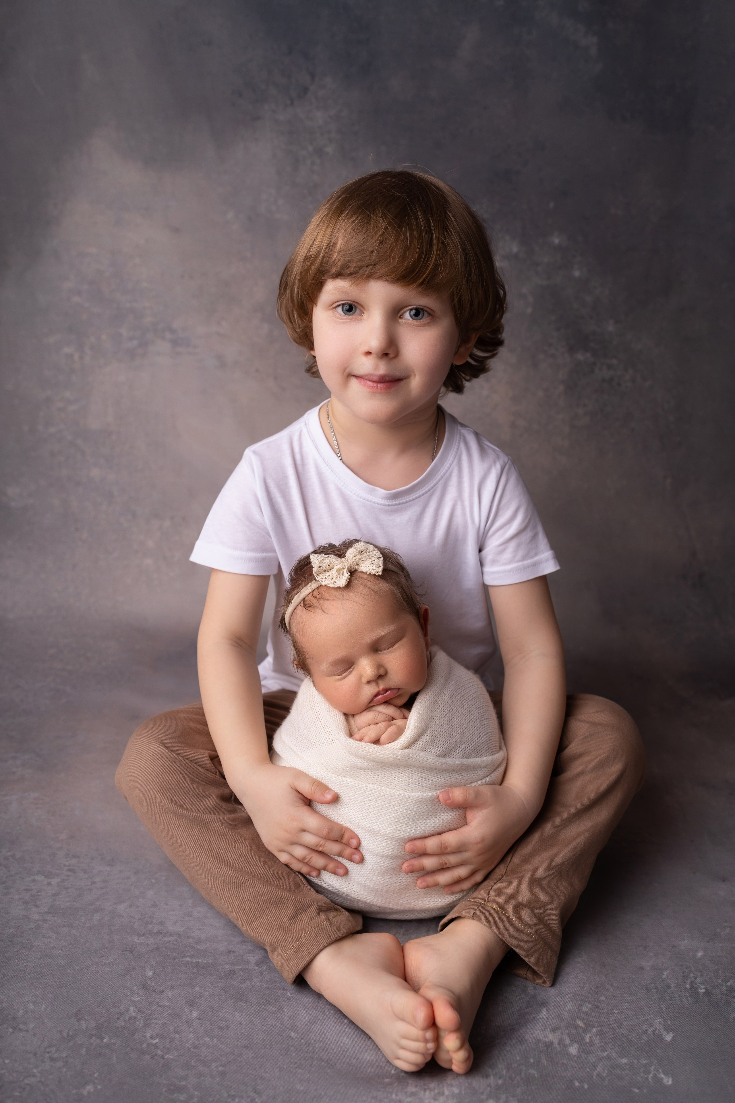 Классическая фотосессия малыша. Фотограф новорожденных малышей в Омске и Омской области Эльвира Камаева