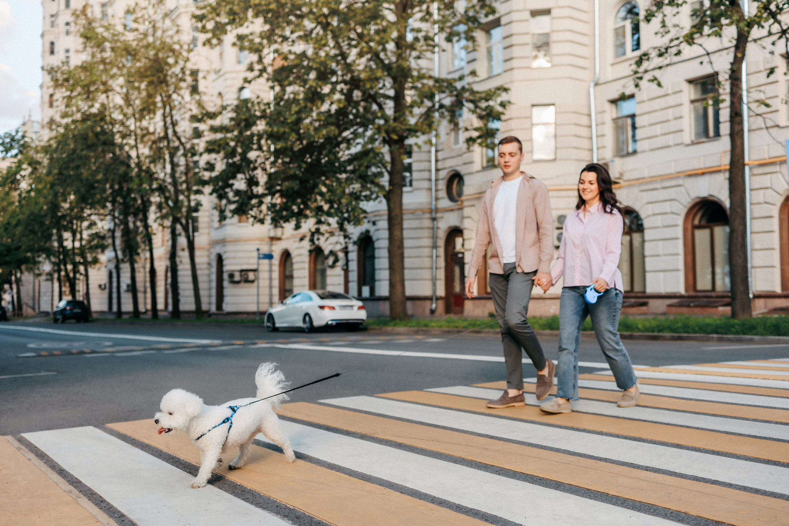 Марина, Данил и Бруно. Фотограф-анималист Елена Радченко, Москва