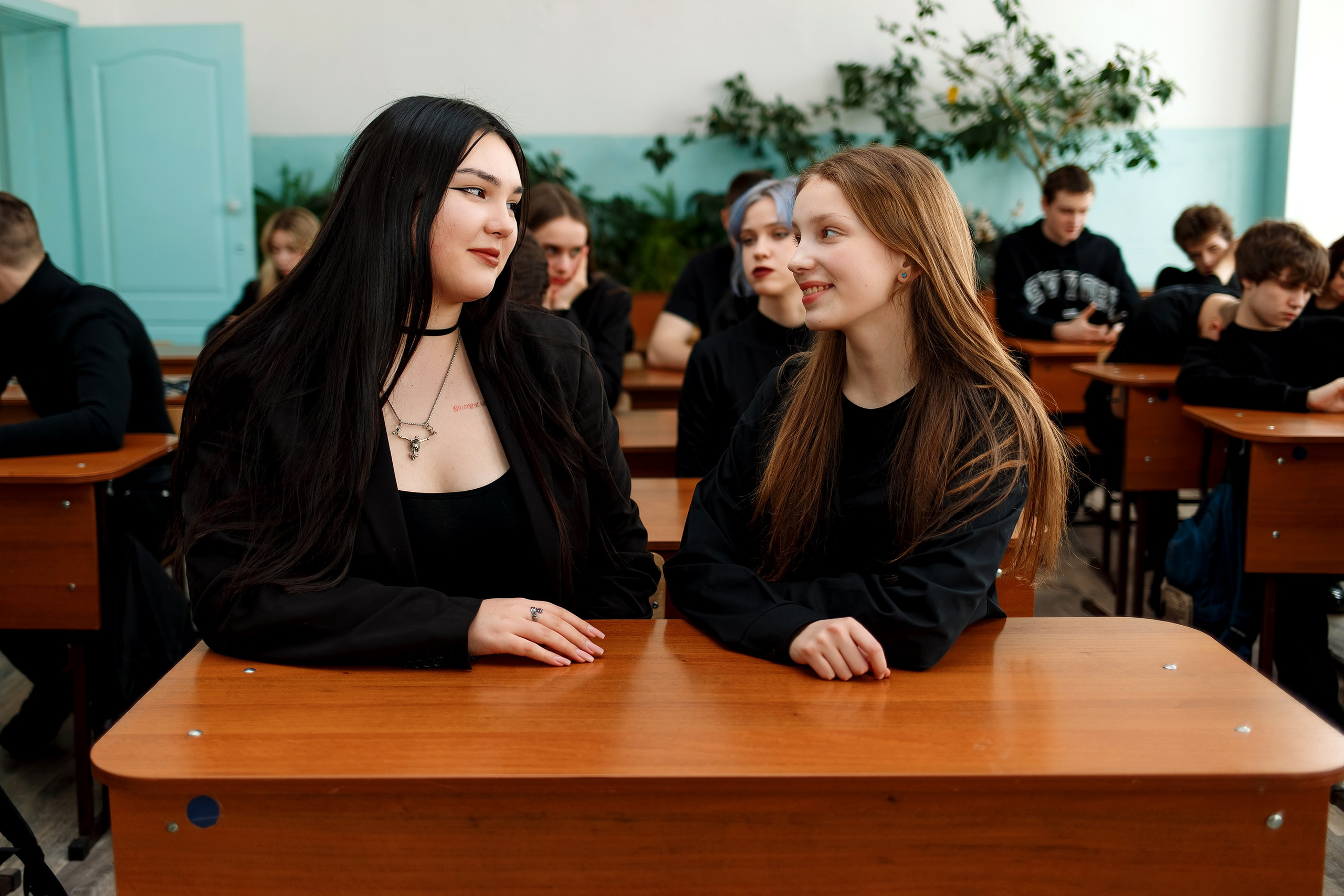 11 класс съемка в школе. Фотограф Любовь Корниенко, Примоский край