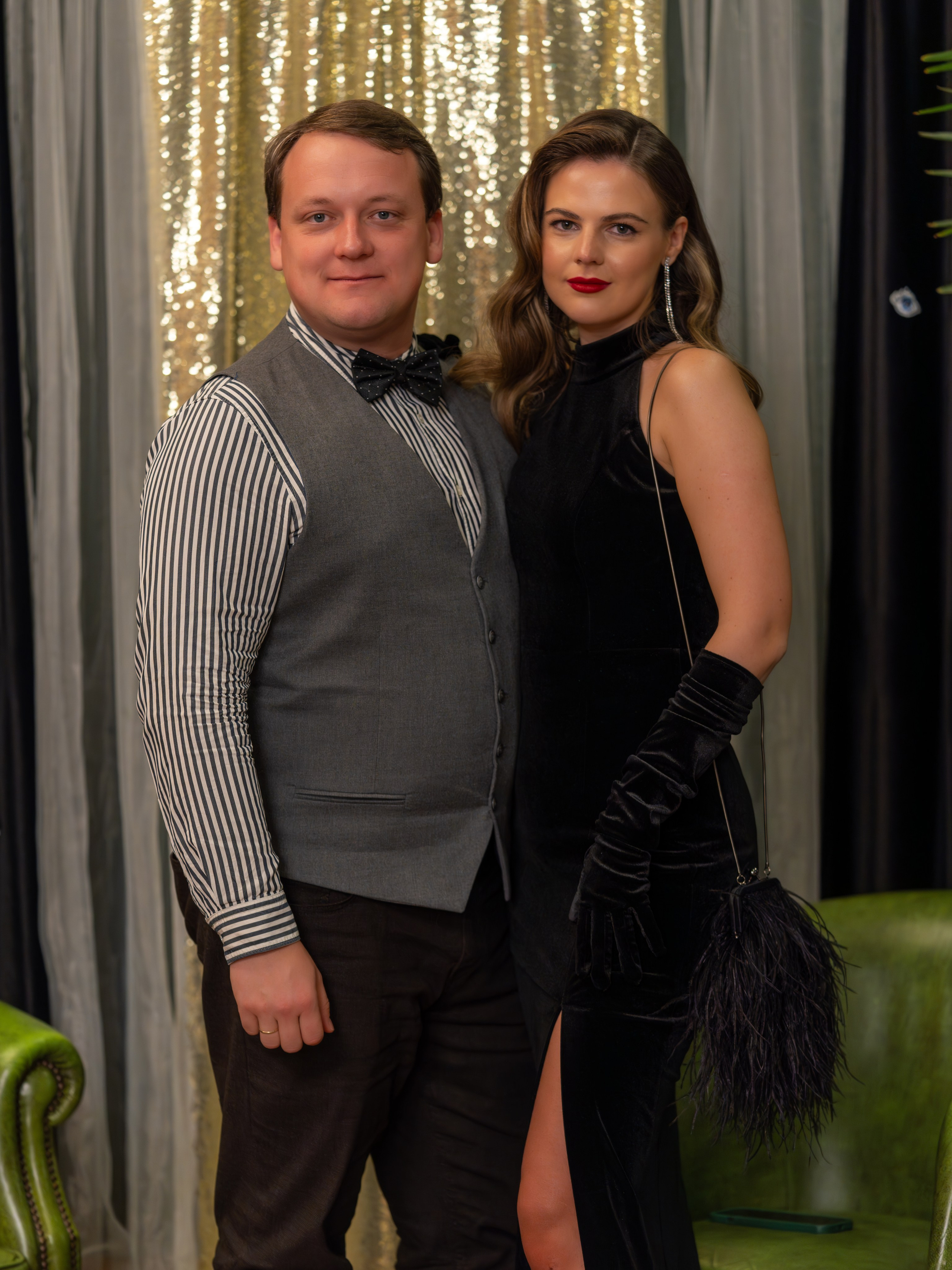 Новый год в стиле Great Gatsby. Репортажный фотограф в Красной Поляне и Сочи Павлюченко Екатерина