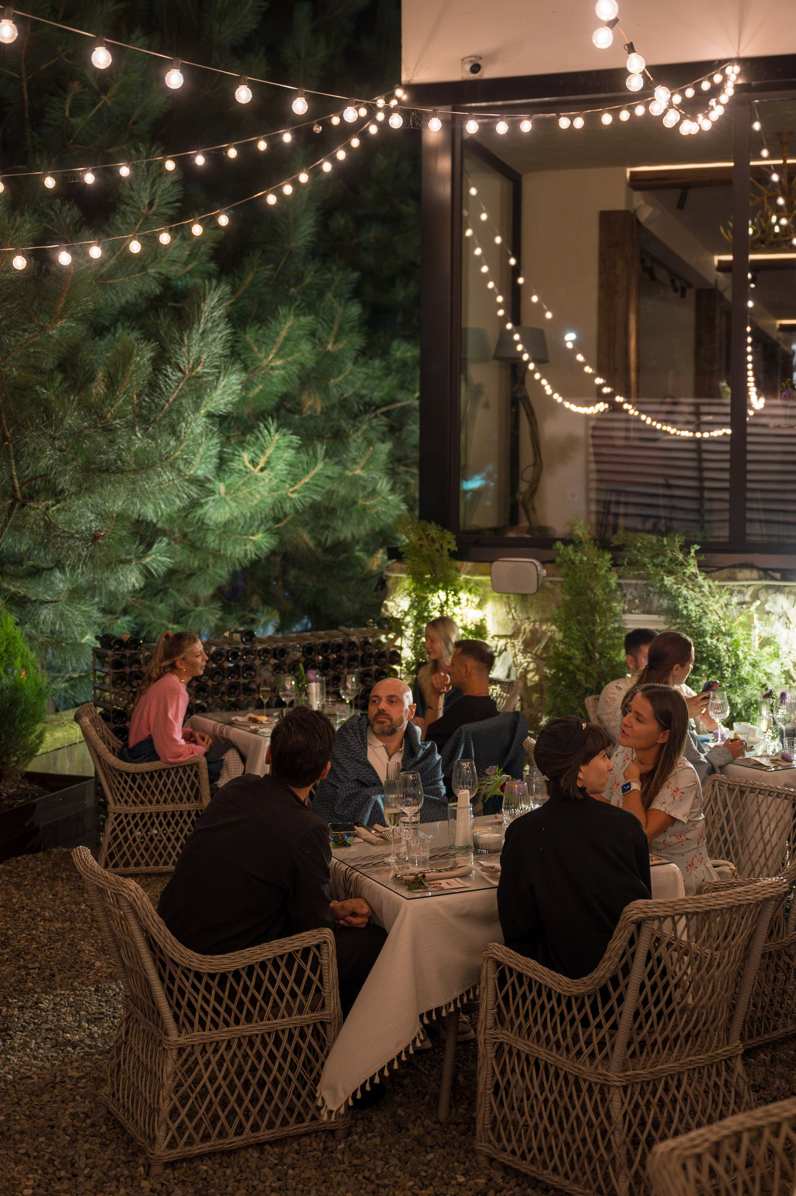 Гастрономический ужин в ресторане Co-Co Chalet. Репортажный фотограф в Красной Поляне и Сочи Павлюченко Екатерина