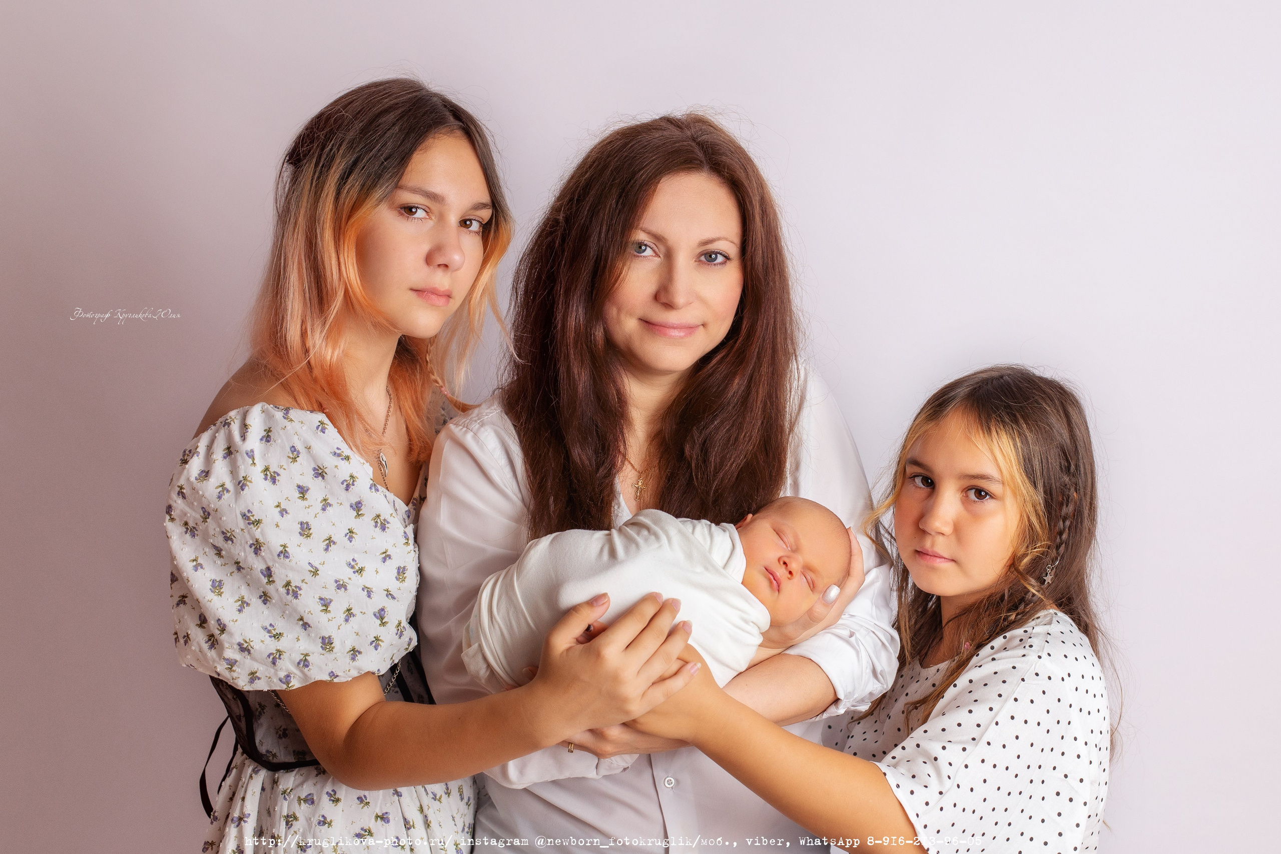 Фотосессия ньюборн Сергиев Посад