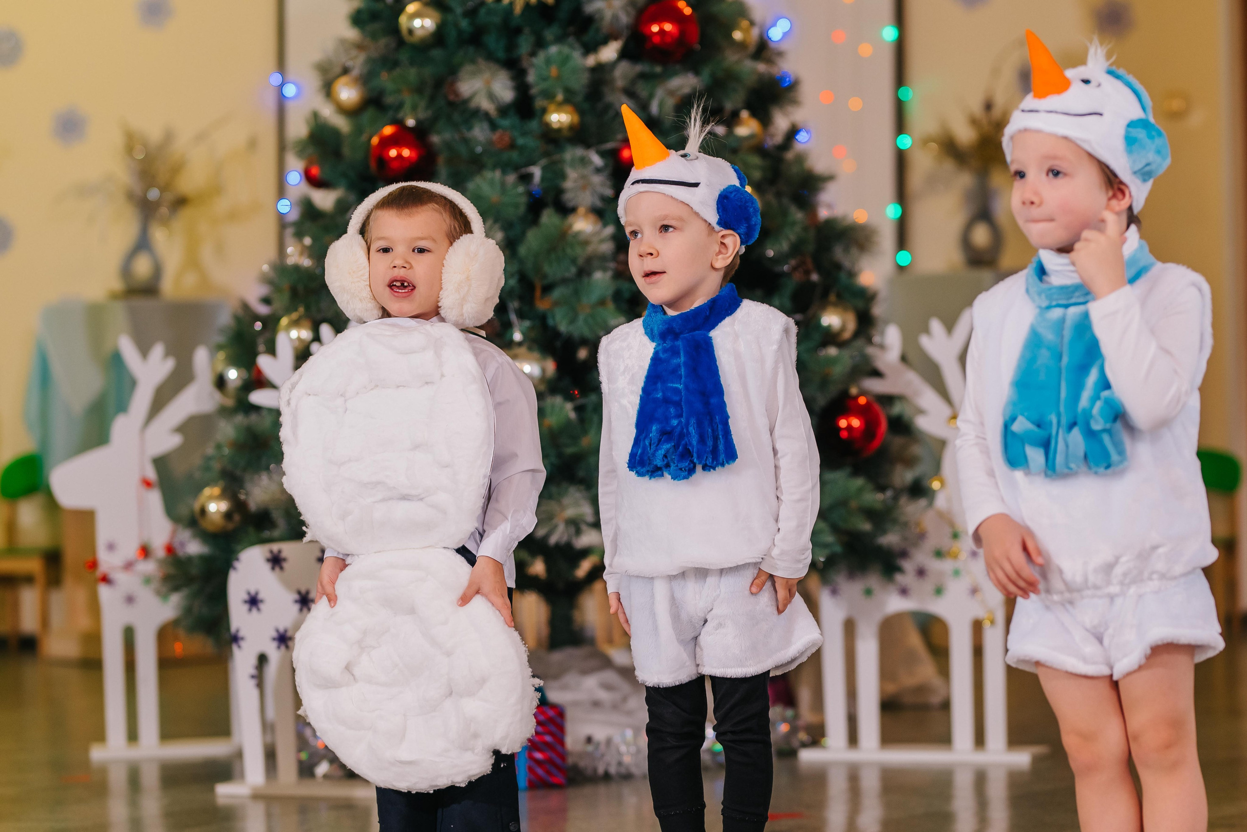 Новогодние утренники в детском саду. Свадебный и семейный фотограф Яна Стражева. Волгоград, Москва