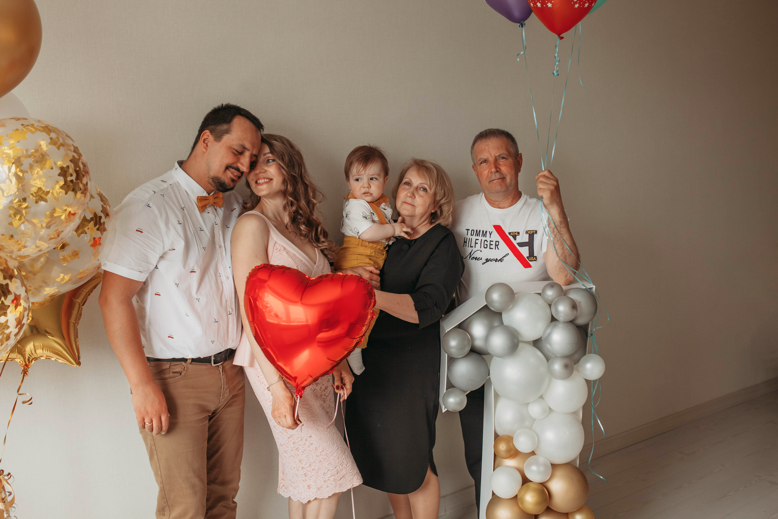 Первый день рождения Павлуши. Семейный и детский фотограф Минск, Беларусь