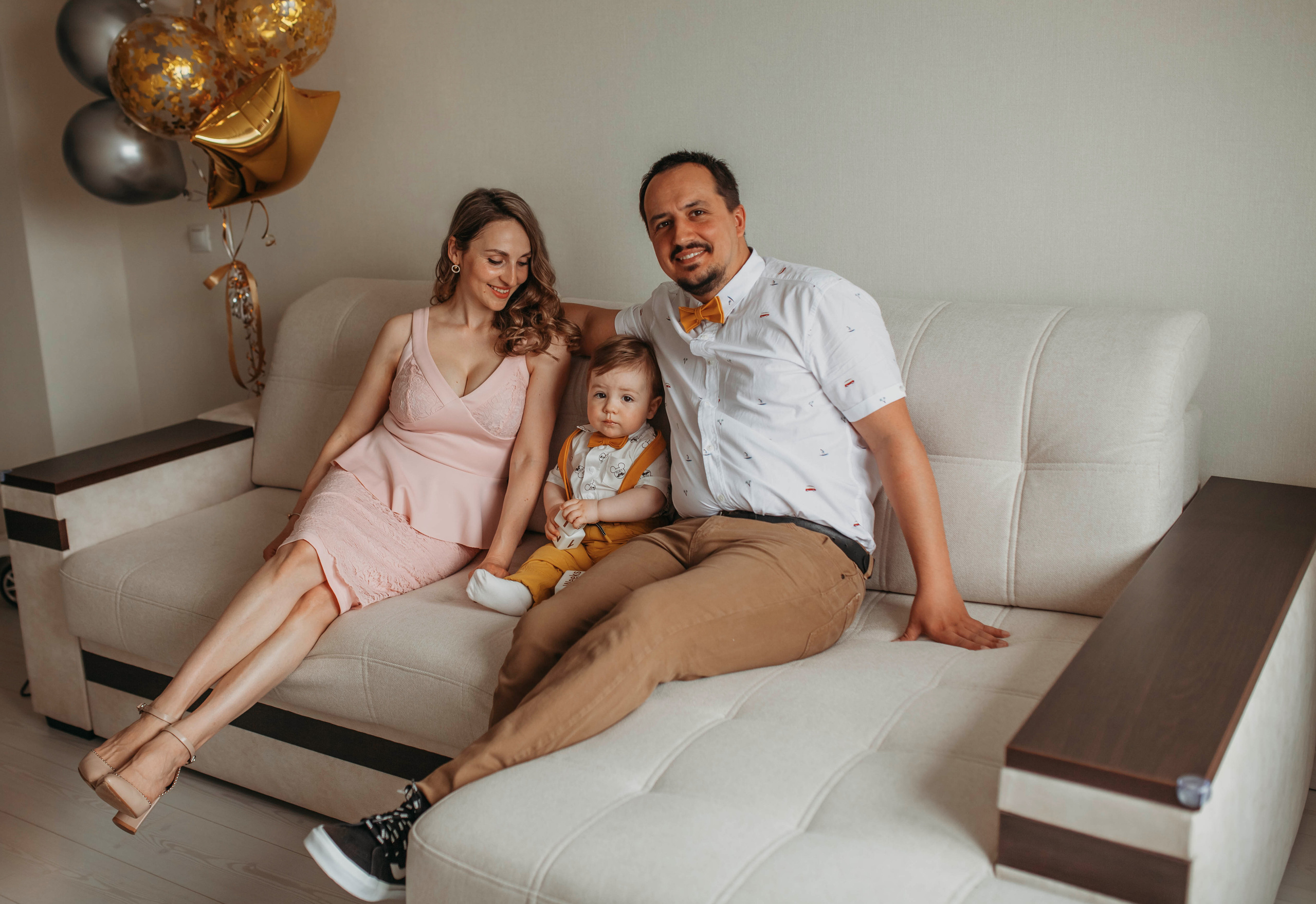 Первый день рождения Павлуши. Семейный и детский фотограф Минск, Беларусь