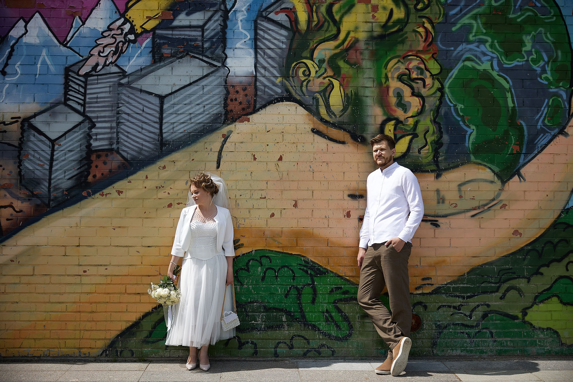 Прогулка, фотосессия жениха и невесты. Свадебная съемка. Фотограф в Москве Валерий Боцман