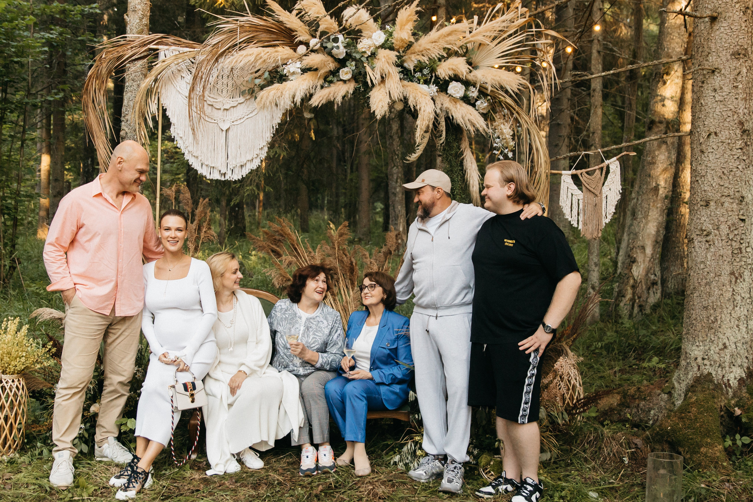Репортаж Ужин в Лесу. Свадебный и семейный фотограф в Москве Холда Тати