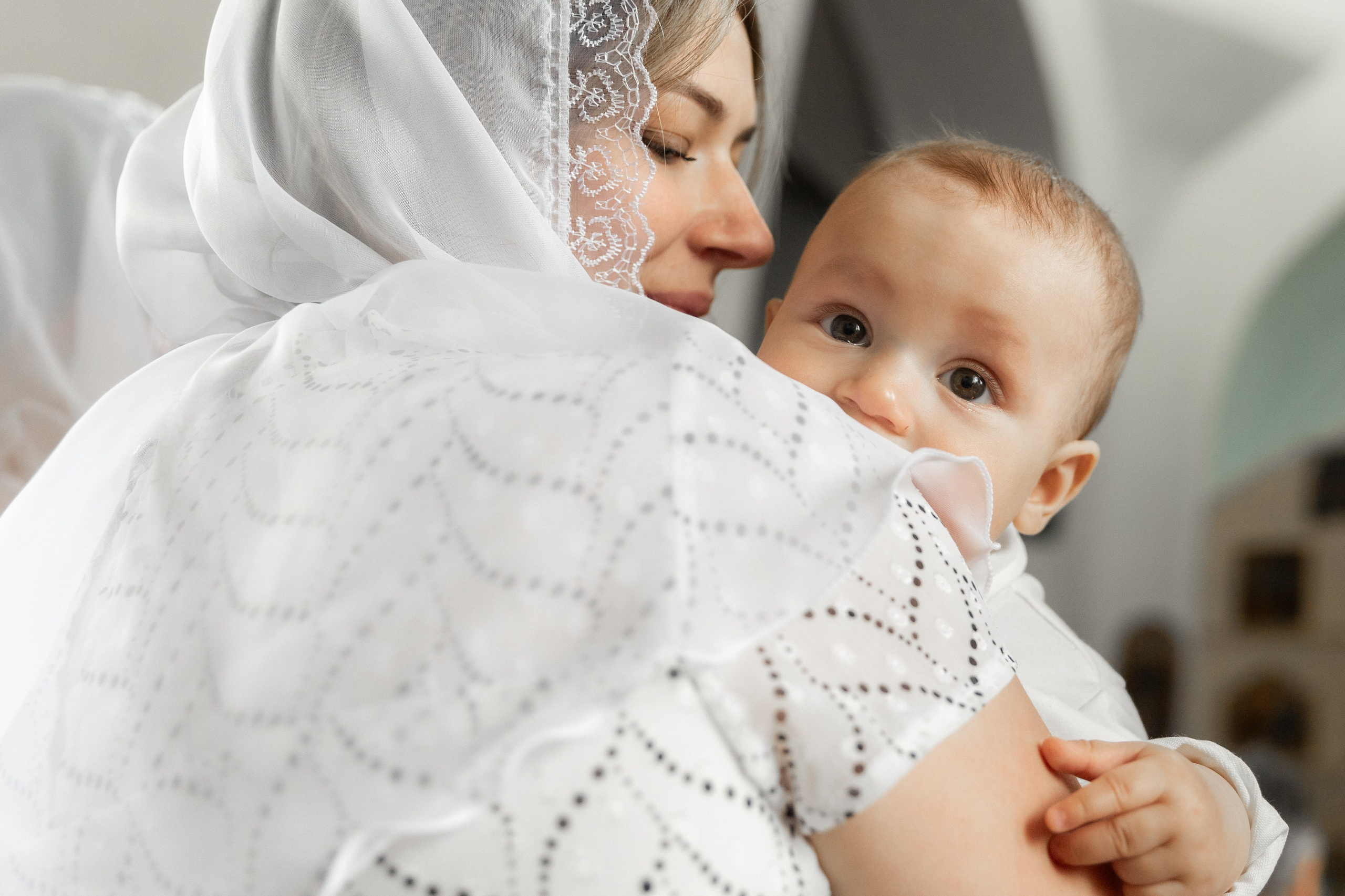 Таинство крещения в Чернянке с. Раевка. Фотограф Максим Никонов