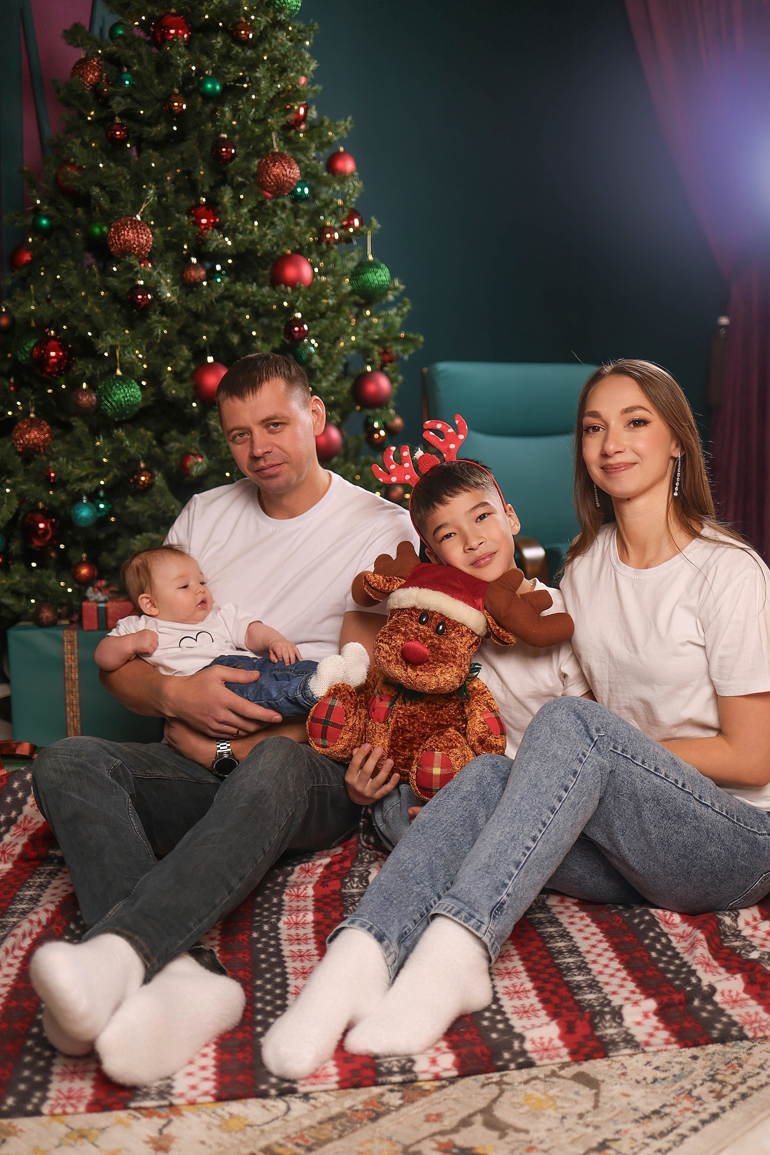 Семейная в студии. Семейный фотограф в Дзержинске Наталья Лаэтина