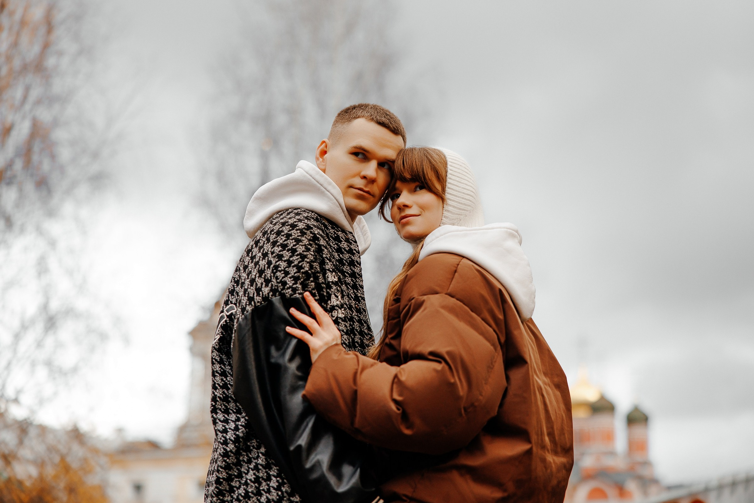 Осенью в Зарядье. Свадебный и семейный фотограф Савельева Дарья