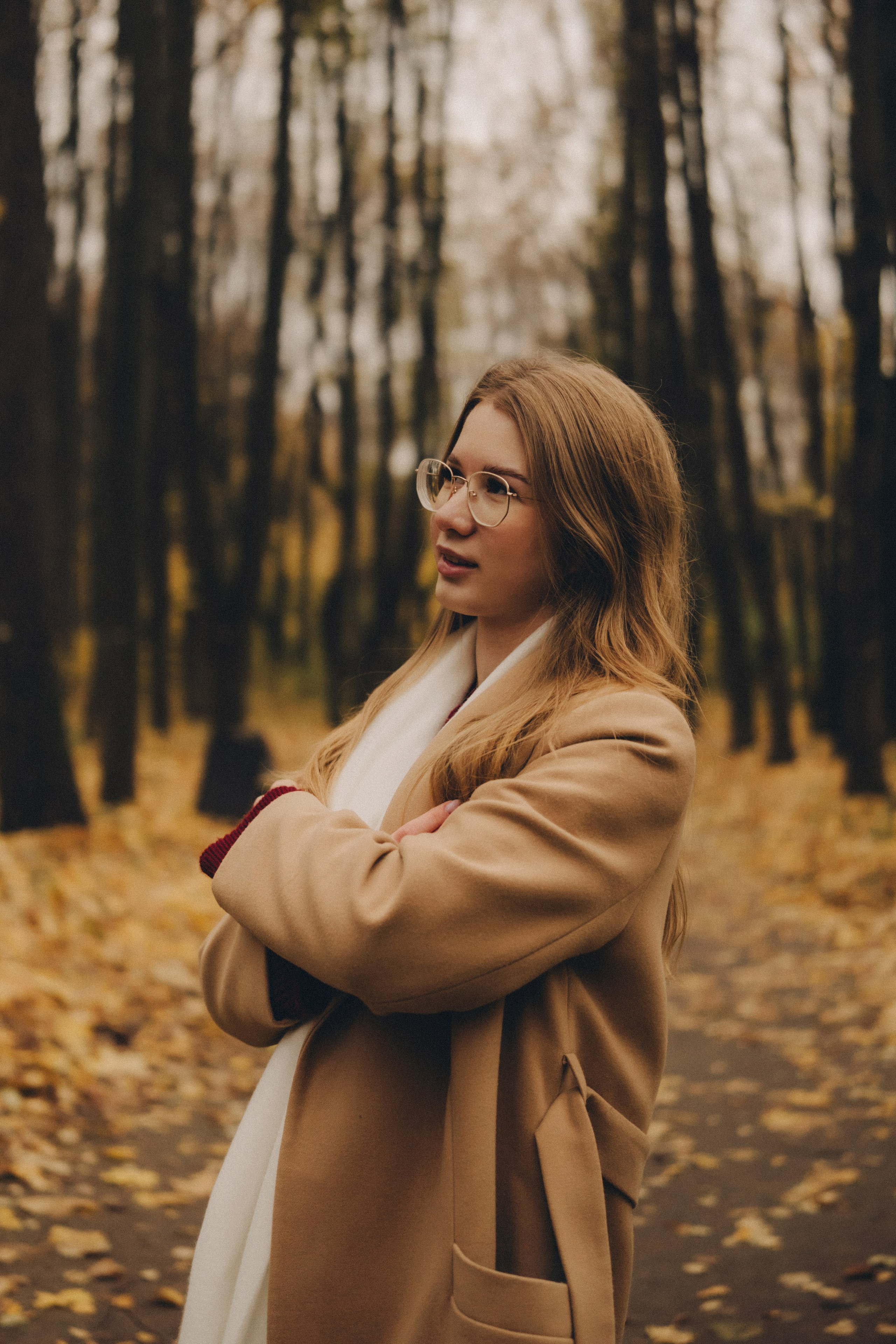 Ирина | осенняя фотосессия Нескучный сад. Портретный фотограф Москва