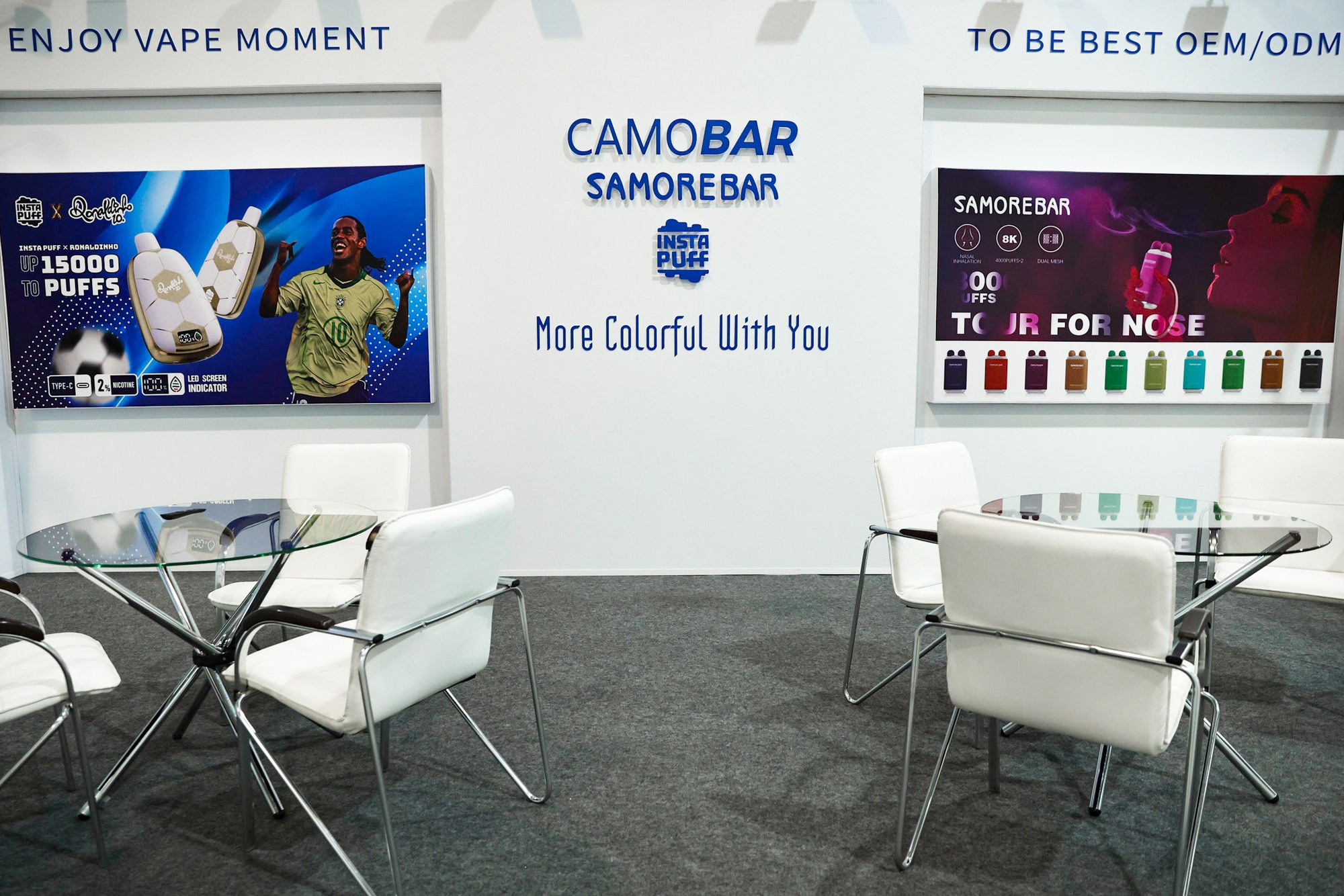 Застройка Vape Club Show. Фотограф Дарья Попова