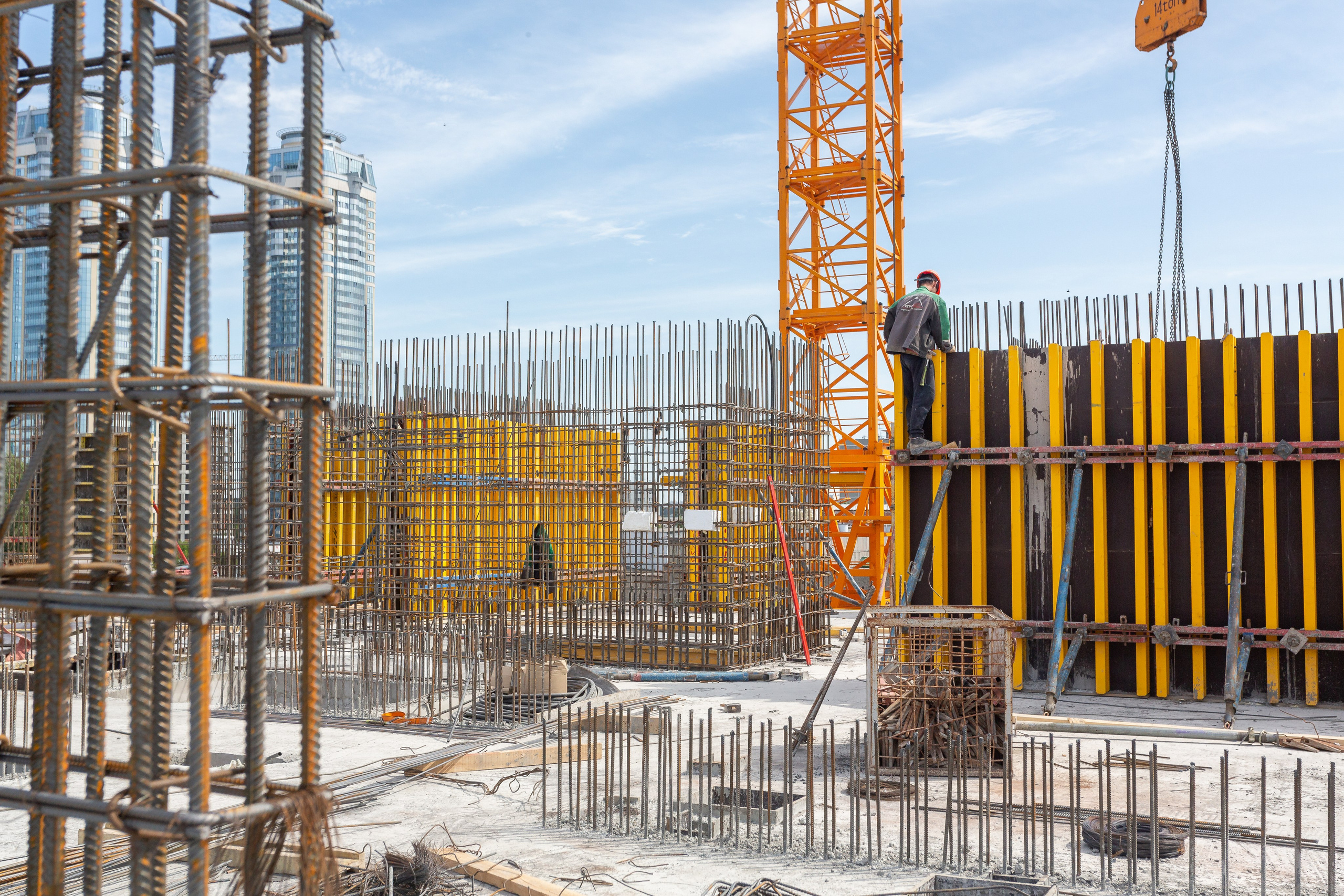 Строительство. Фотограф Алексей Зарецкий