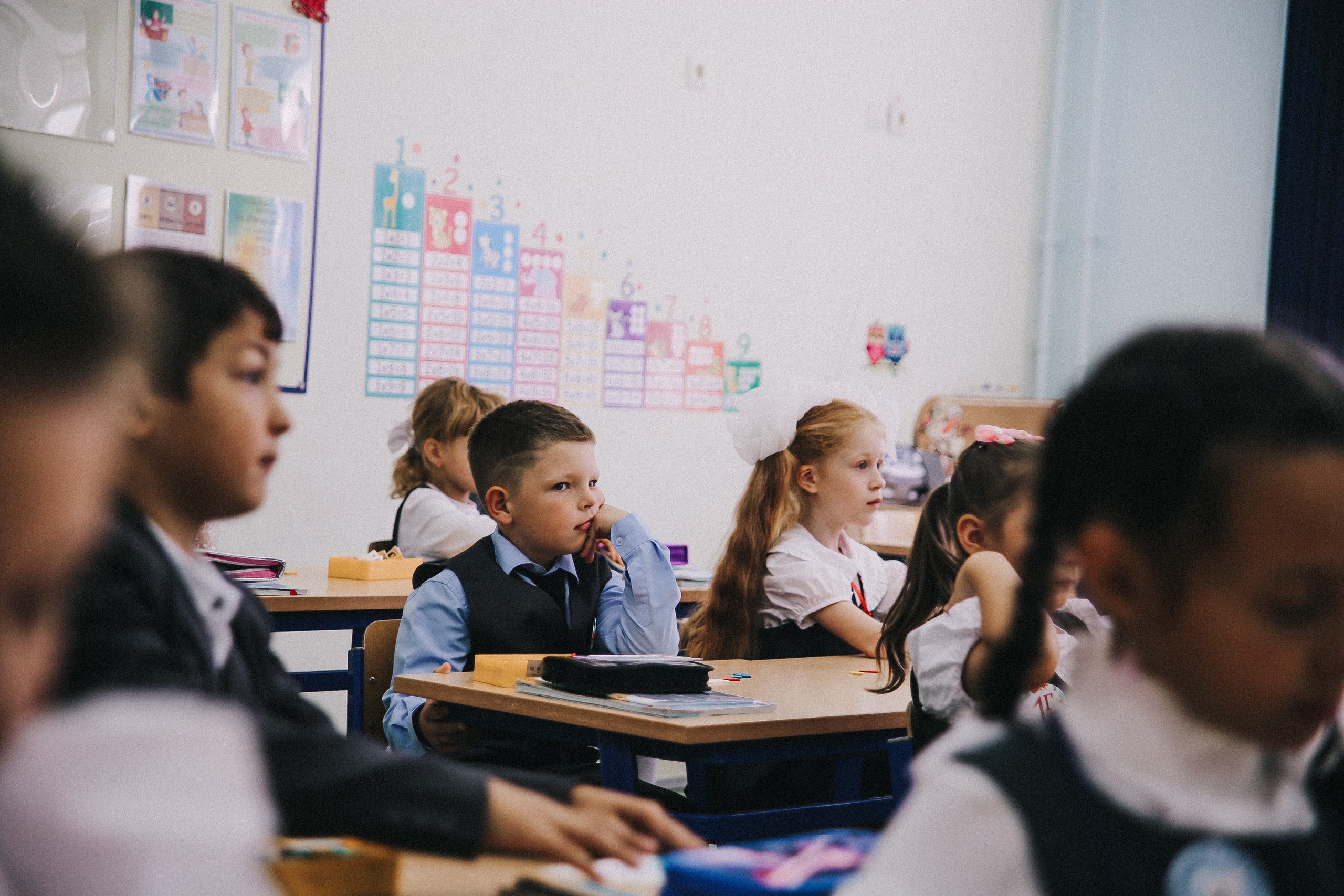 Первоклашки. Фотограф в Серпухове и Тарусе Ксения Царёва