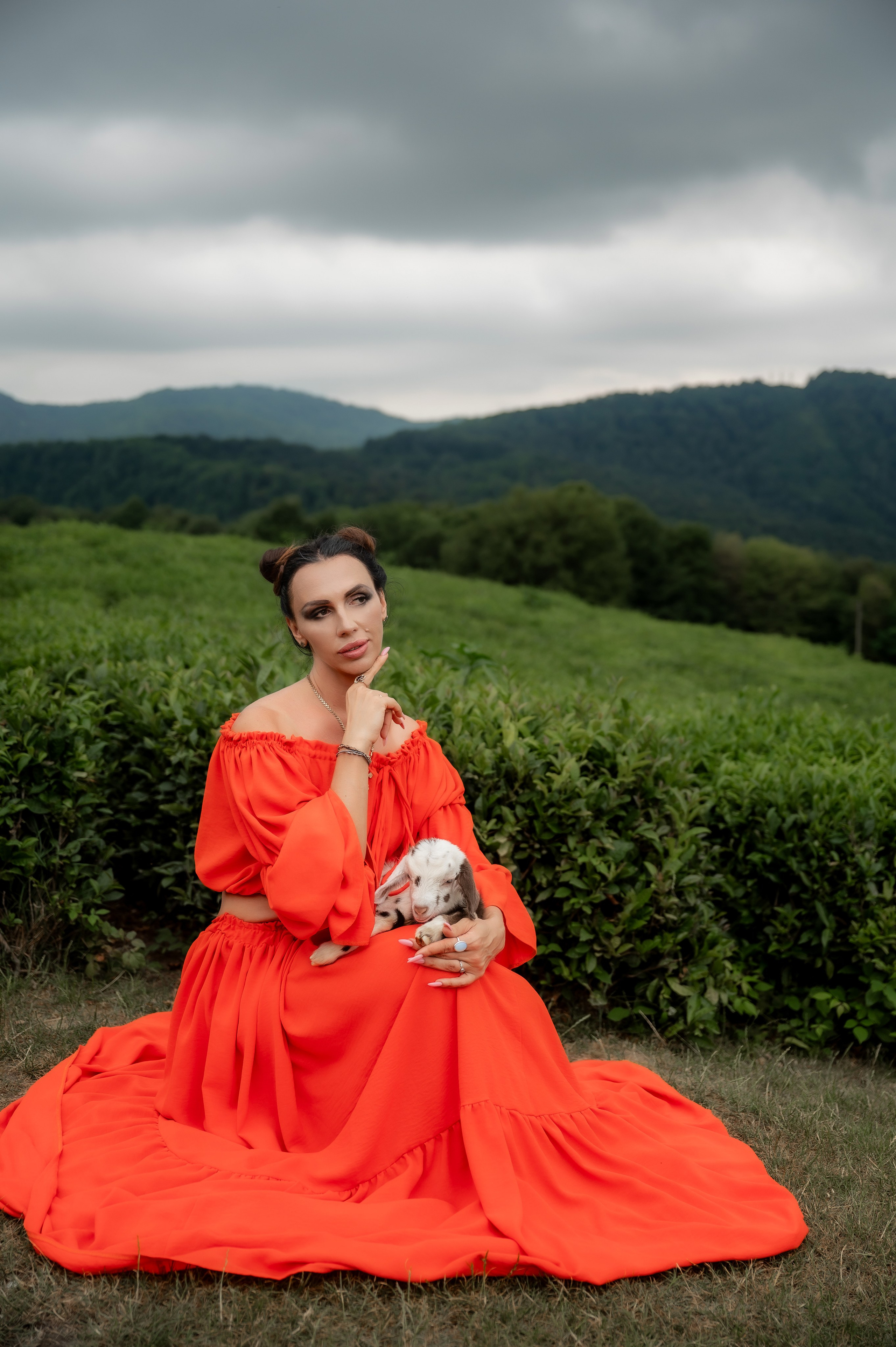 Леся чайные плантации. Наталья Слесаренко фотограф в Сочи