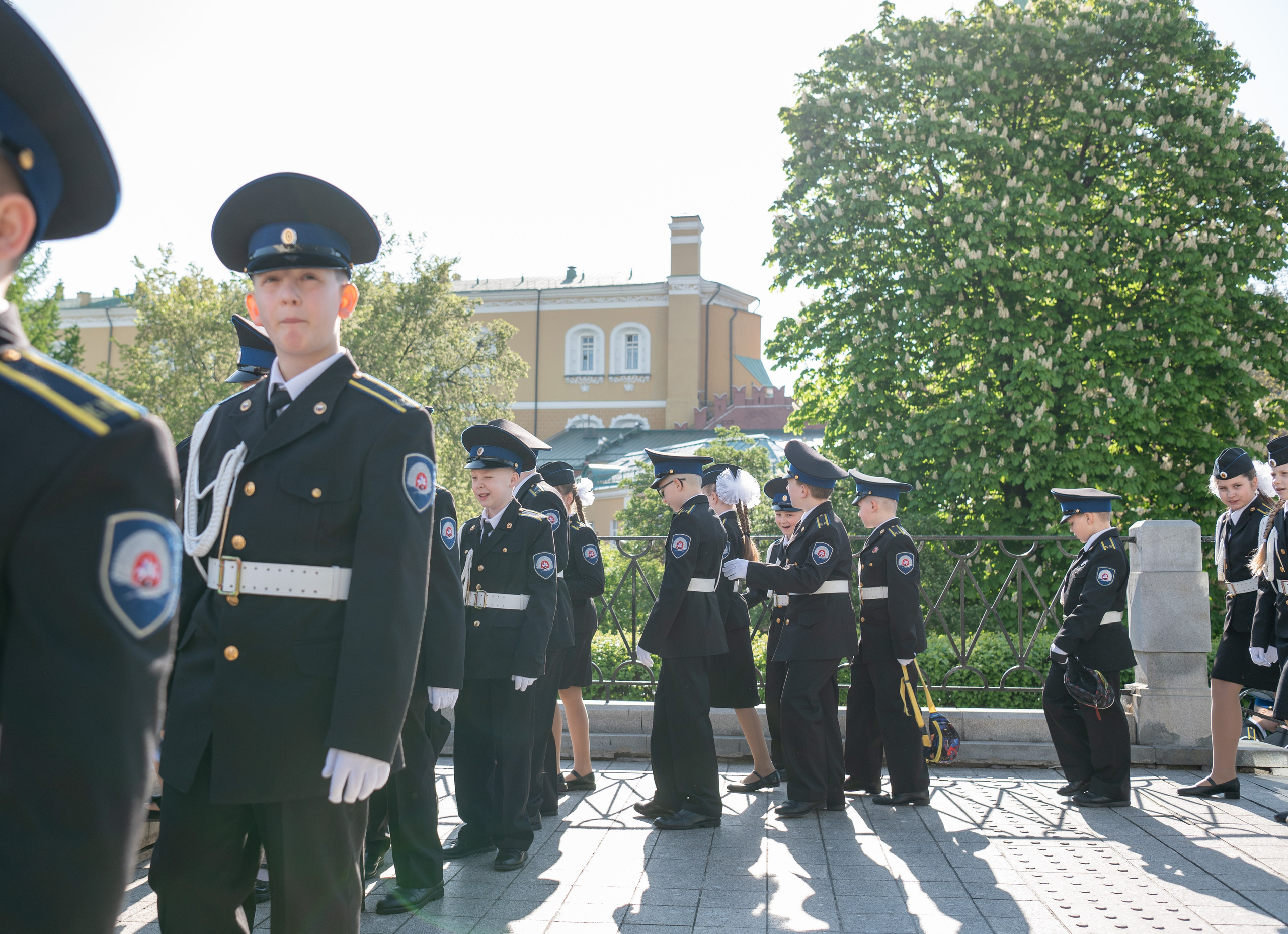Фотосессия Присяги кадетов «Школа 1231 им. В. Д. Поленова». Детский и семейный фотограф г. Москва Оксана Катаджи