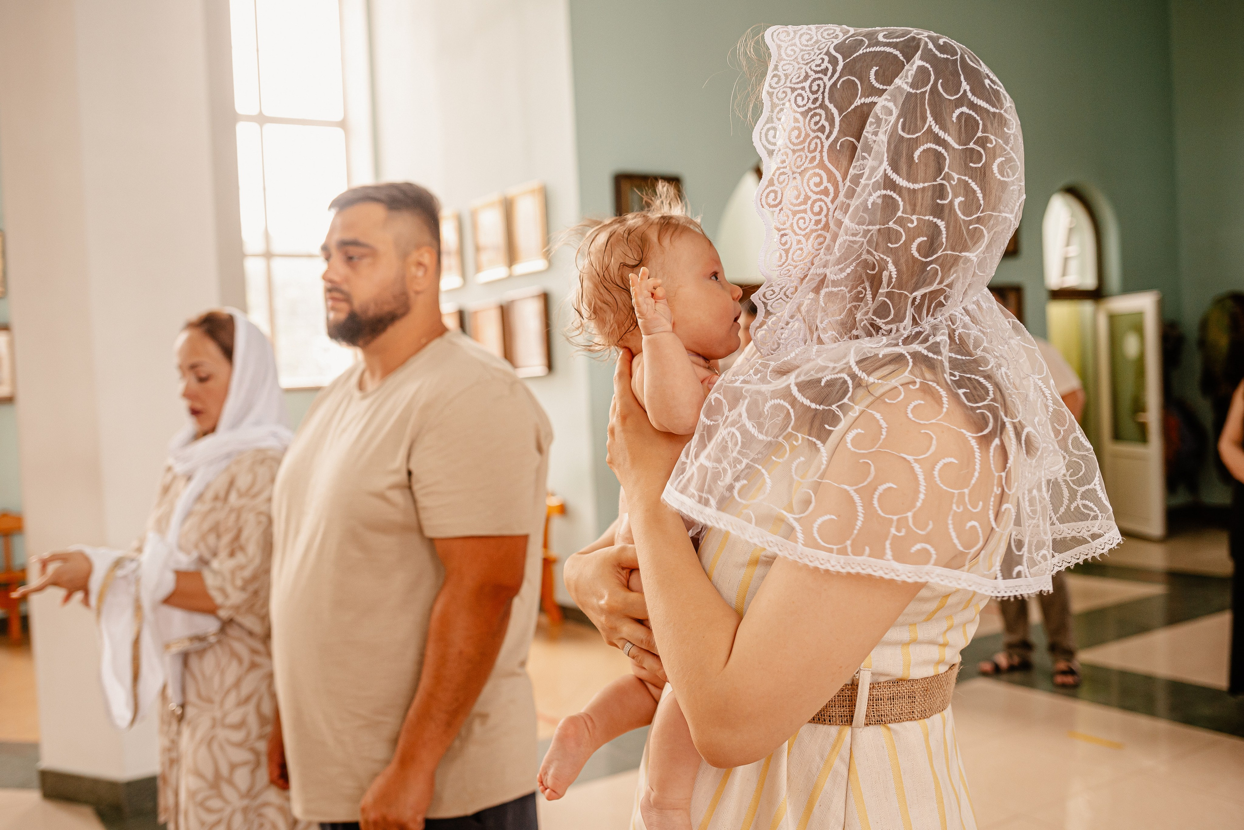 Крещение в Кропоткине. Свадебный фотограф Кропоткин Краснодар