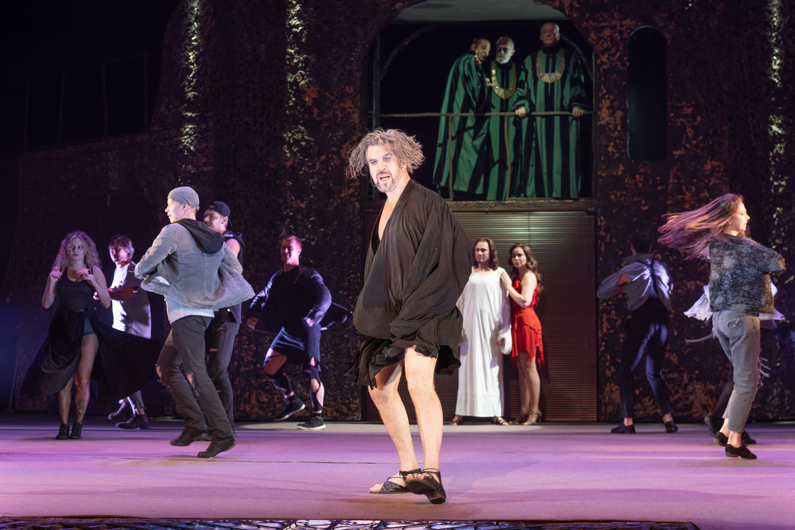 Театр Моссовета: Иисус Христос Супервезда — 35 лет на сцене. Сайт фотографа Сергея Абрамова