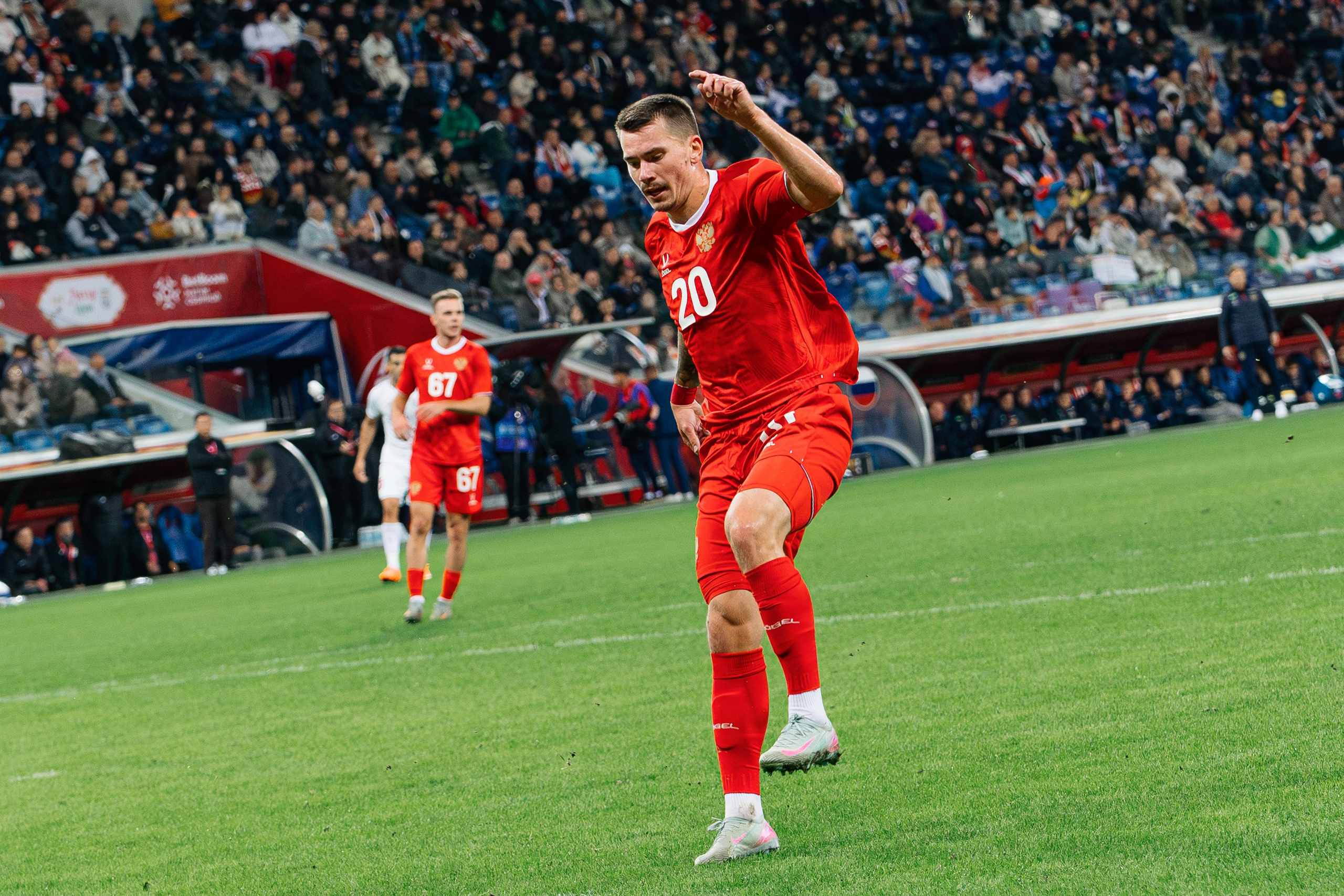 Матч Россия — Иран 2025. Фотограф в Волгограде Виталий Самойлов