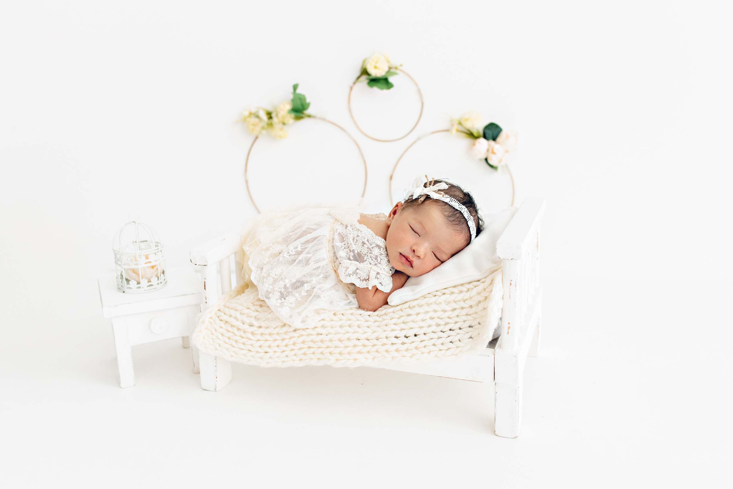 Первая фотосессия Анны 8 days. Фотограф новорожденных в городе Ульяновске Павленкова Лилия