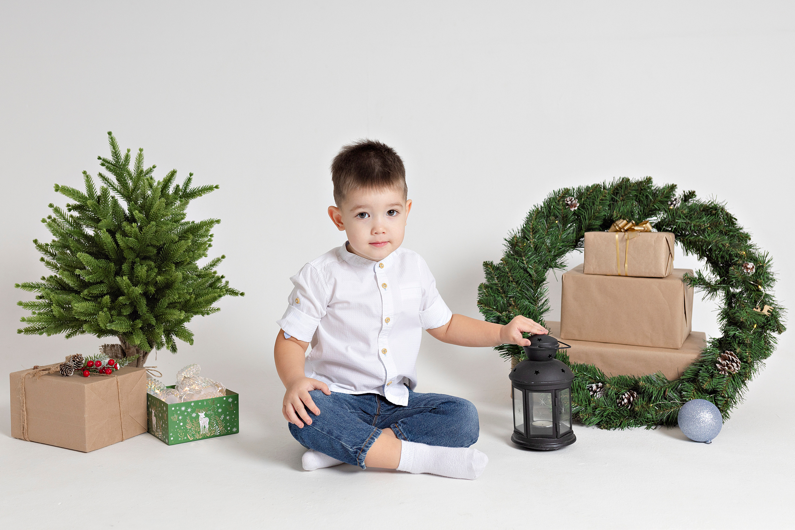 Новогодняя серия мамы с сыночками🎄🎄🎄. Фотограф новорожденных в городе Ульяновске Павленкова Лилия
