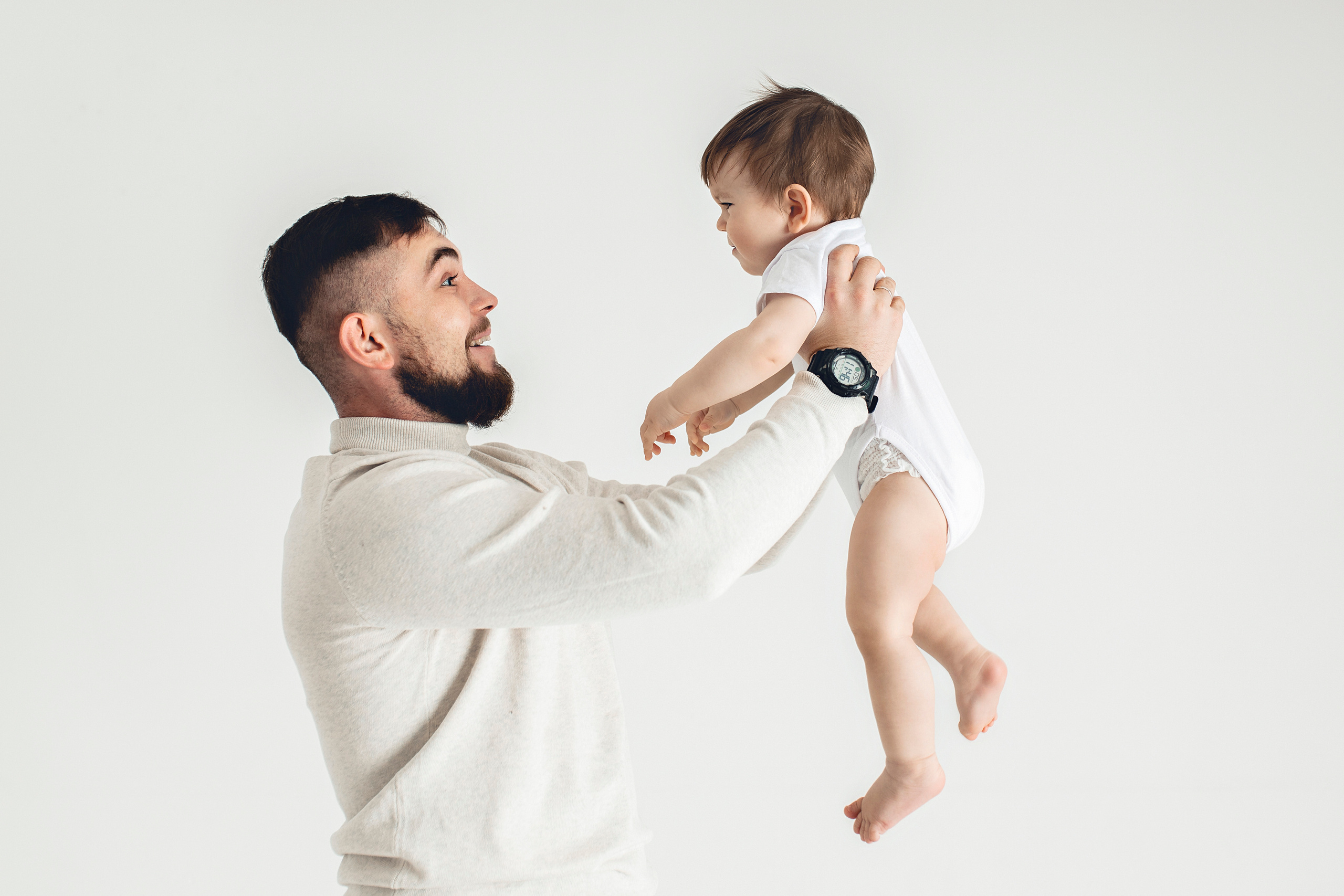 Семейная фотосессия с годовалым малышом. Фотограф новорожденных в городе Ульяновске Павленкова Лилия