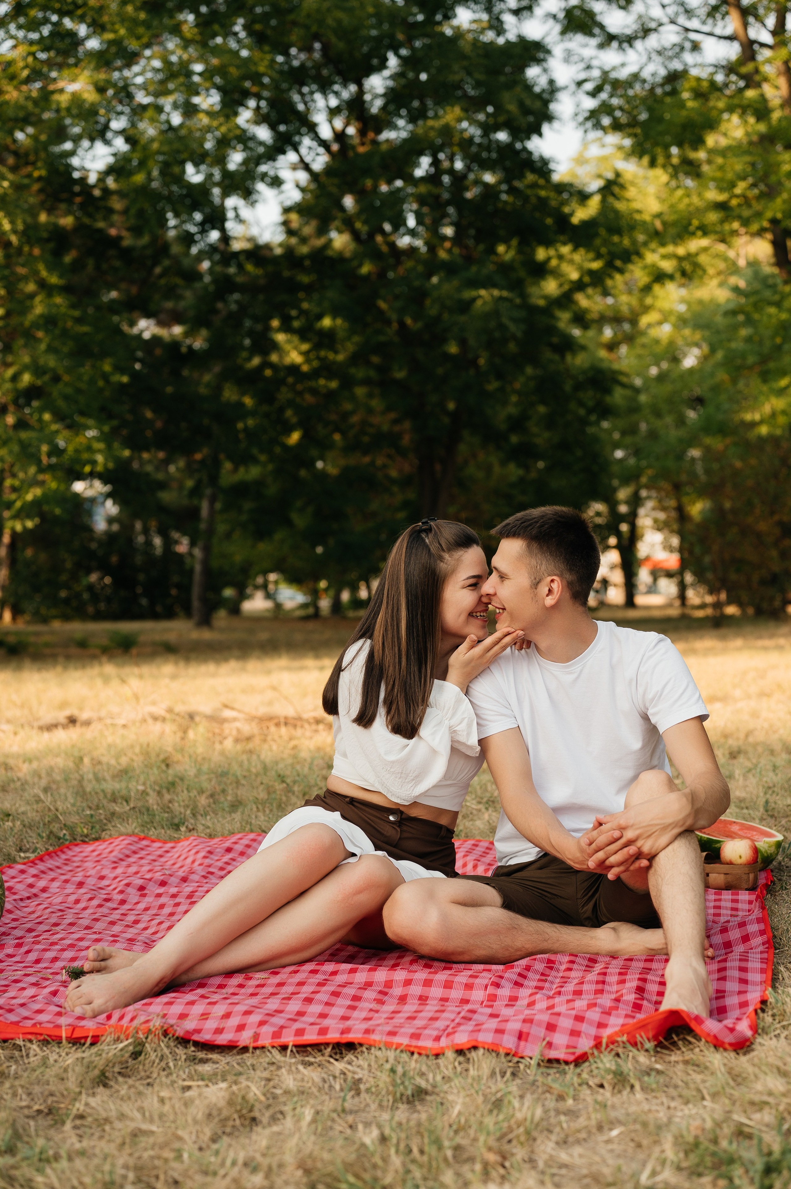 Летняя семейная фотосессия в парке. Свадебный и семейный фотограф в Краснодаре Алина Мельник