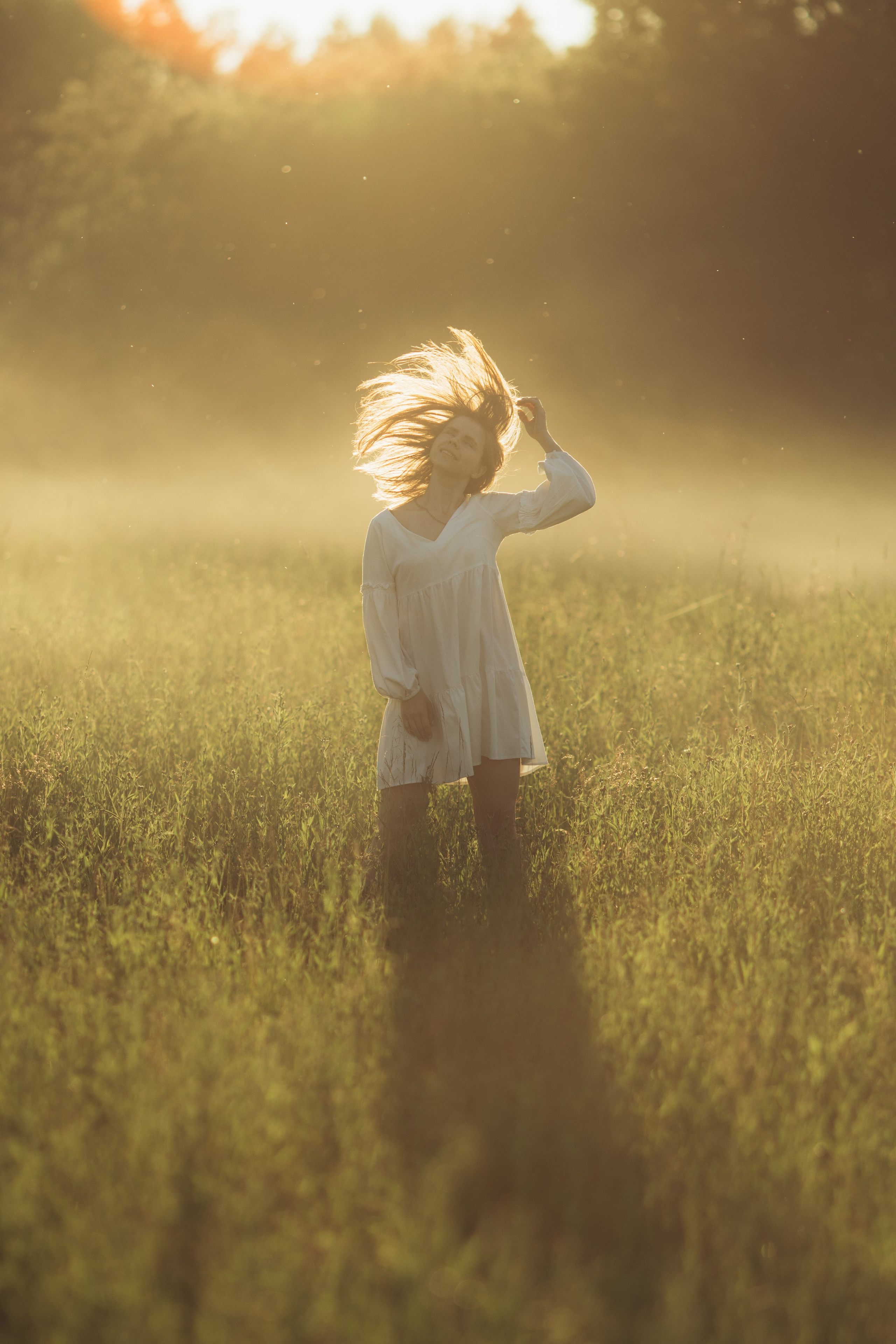 Портрет на закате. Наталия Клевинскас портретный фотограф в Костроме