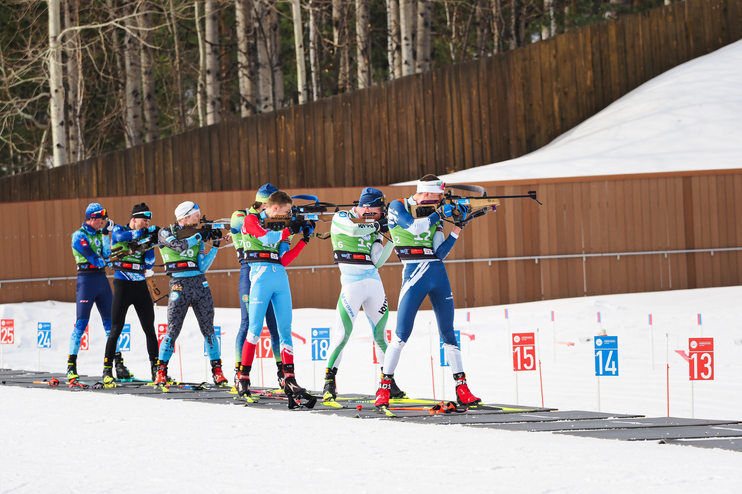 Биатлон / Первенство России. Репортажный фотограф Алексей Козьмин
