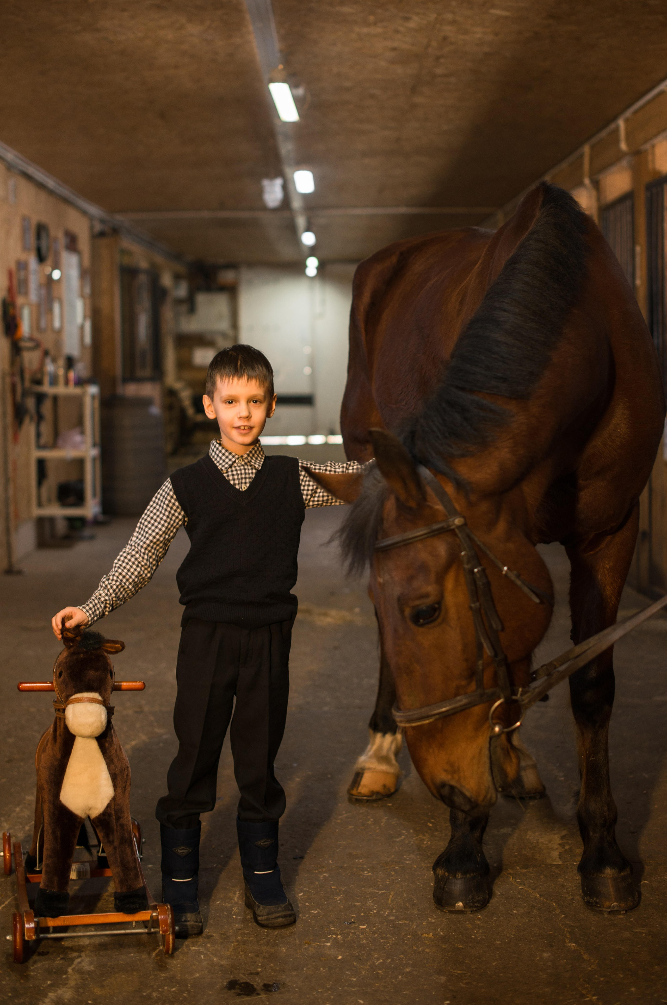 Дети и лошади. Конный фотограф в Саратове Юлия Иванова