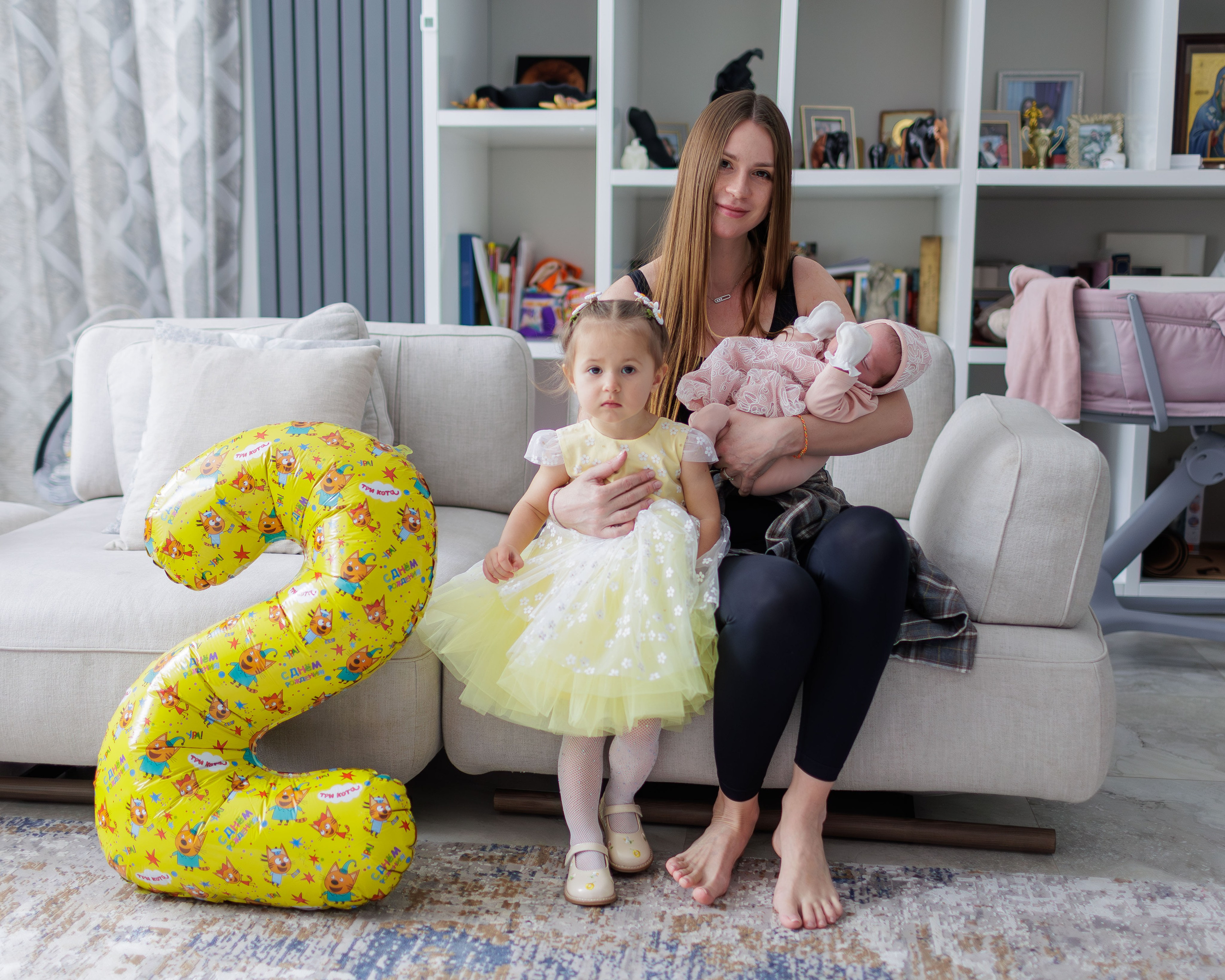 День рождения Софии. Семейный и детский фотограф в Москве Юлия