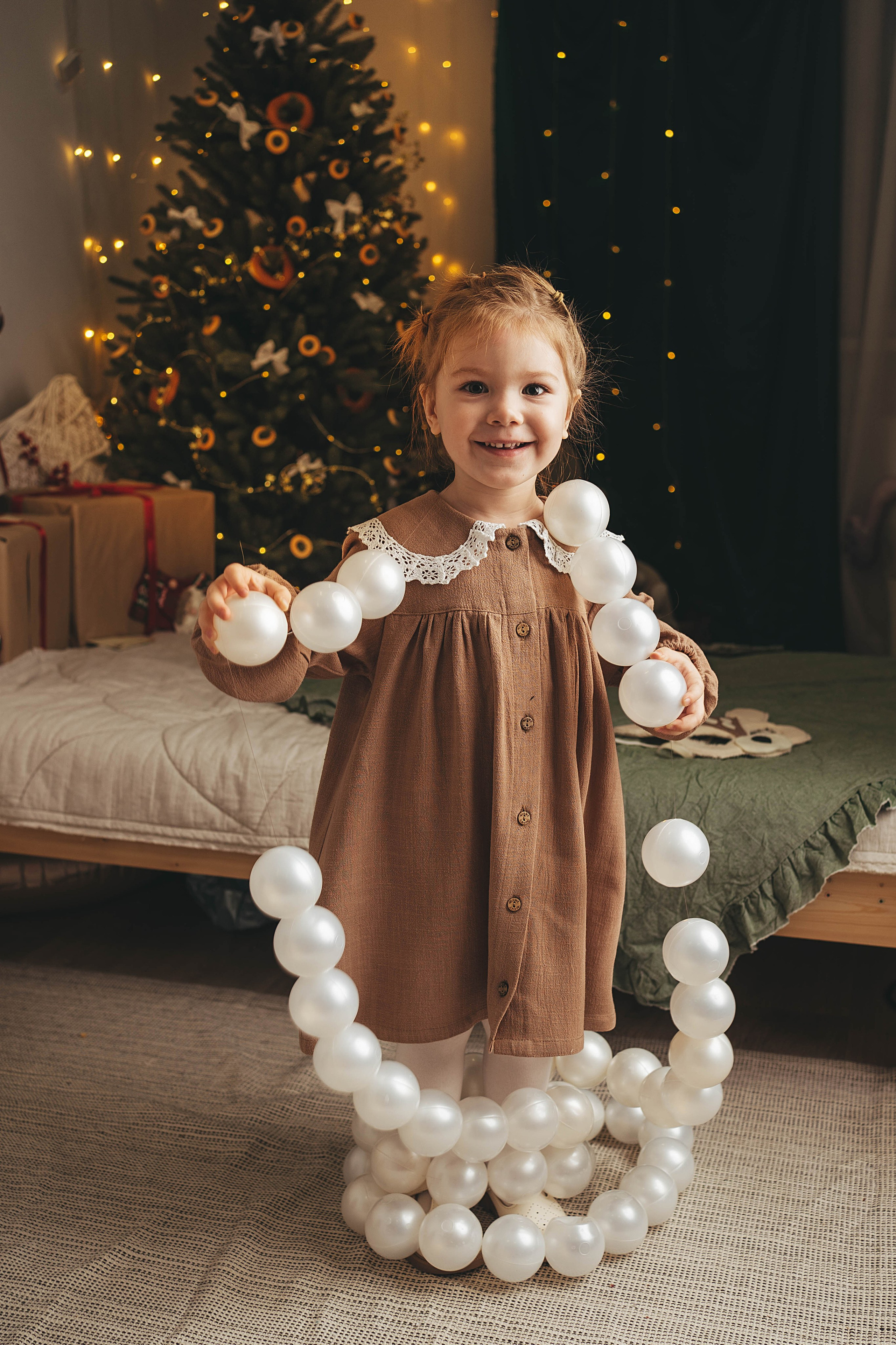 Новогодний фотопроект для малышей 2026. Семейный и детский фотограф новорожденных Ульяновск