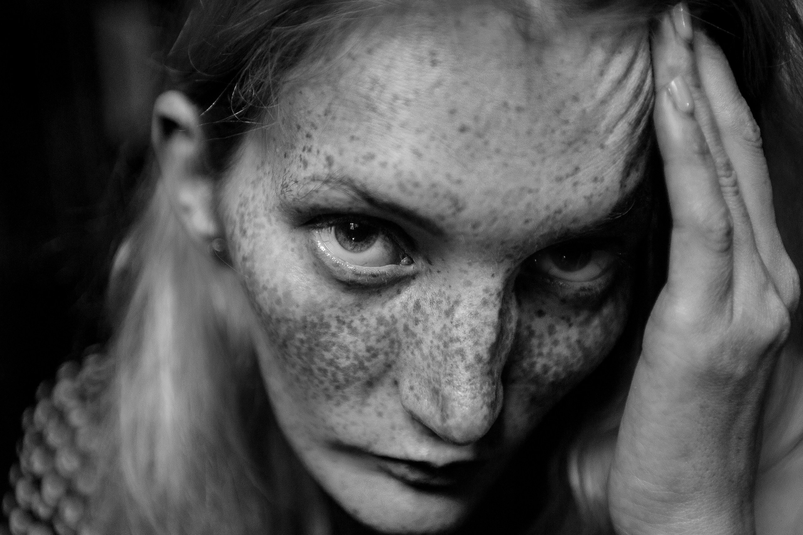 Портреты (чб). Фотохудожник Хельга Йорк