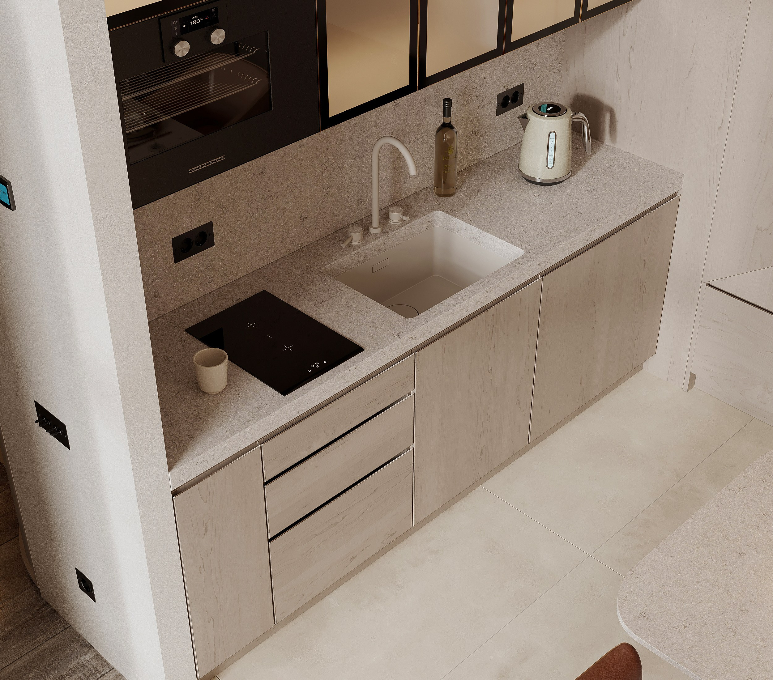 Двухуровневая квартира в Лайково. 3D визуализатор в Москве Сердюк Владислав