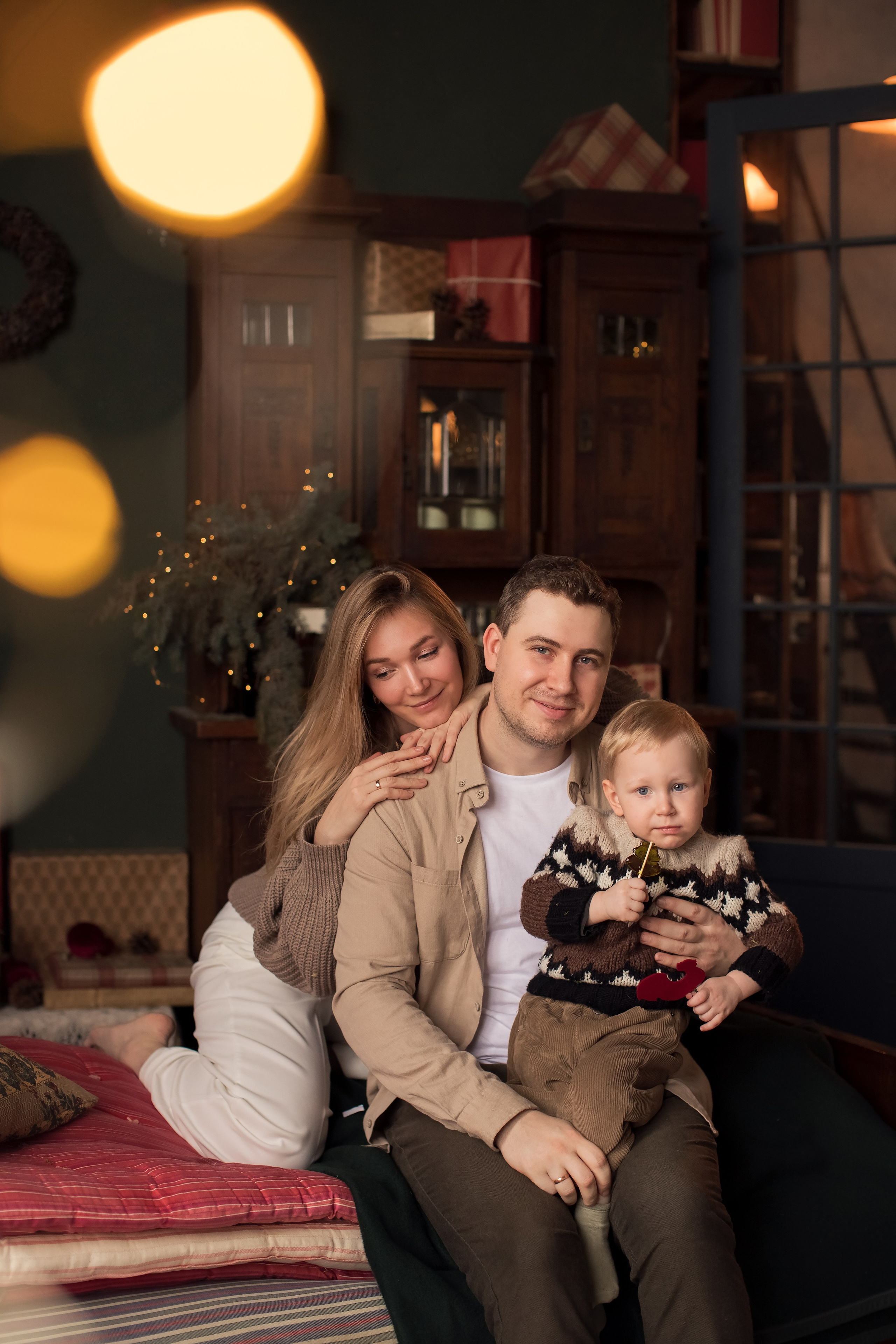 В теплых огоньках. Семейный и детский фотограф в Саратове Полина Коткина