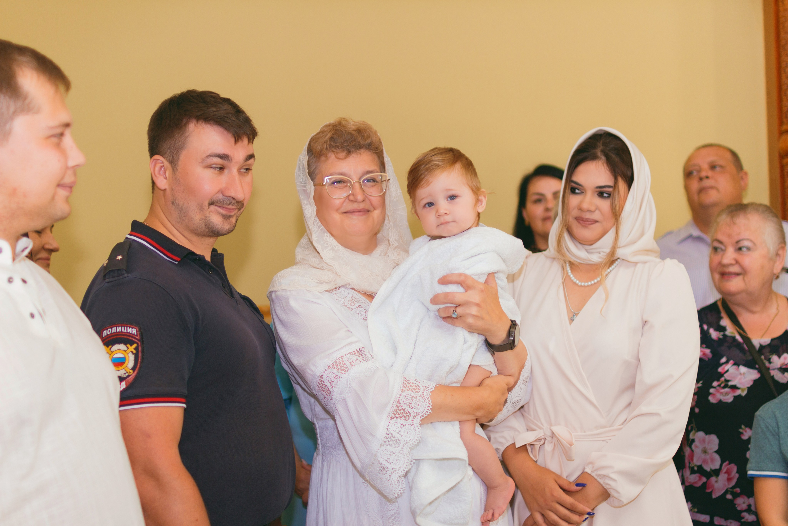 Крещение Романа в церкви Ильи Пророка. Прончатова Алина. Свадебный и семейный фотограф