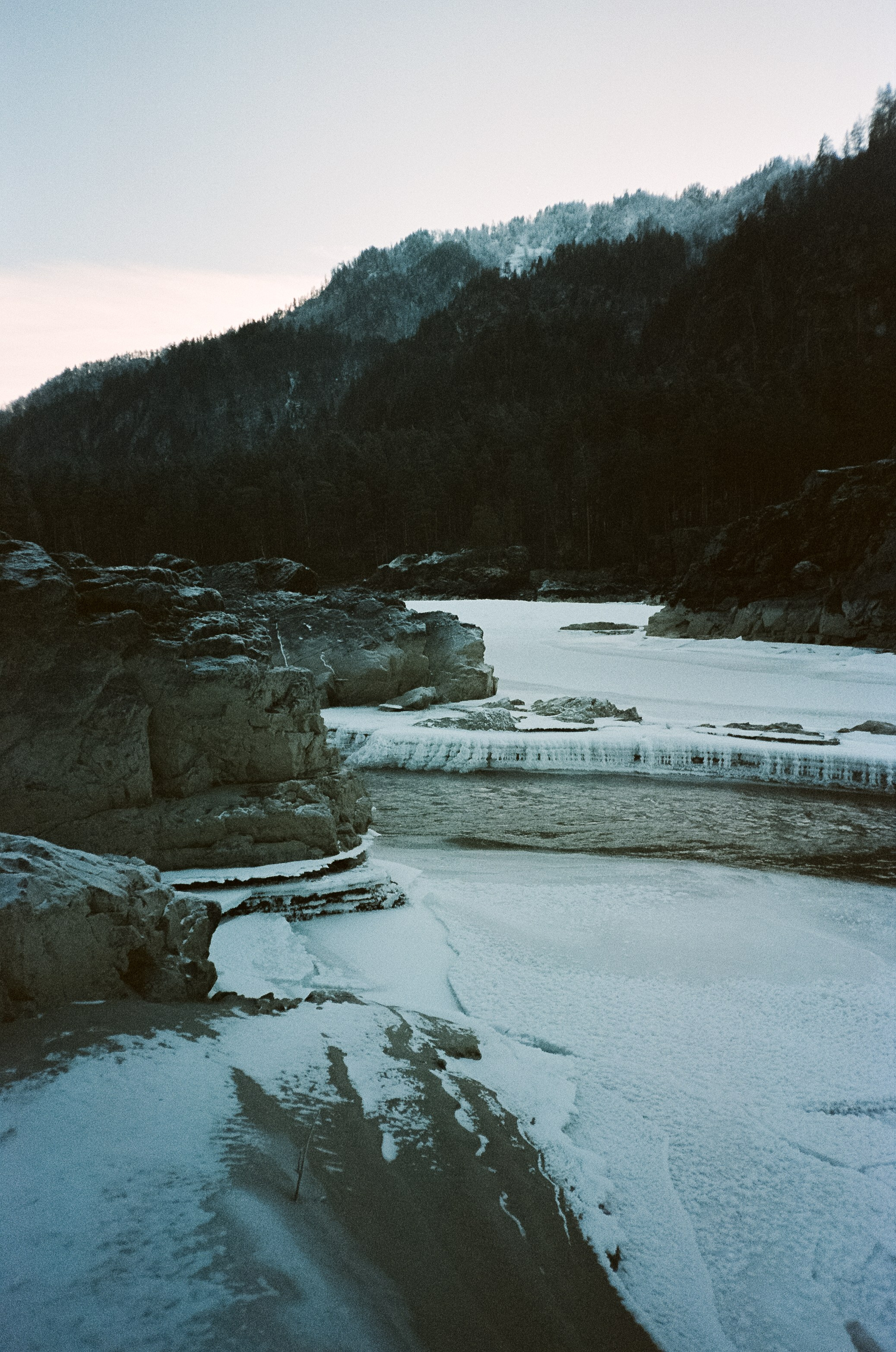 Кедровый остров в суровый мороз. Фотограф-документалист Мария Осокина