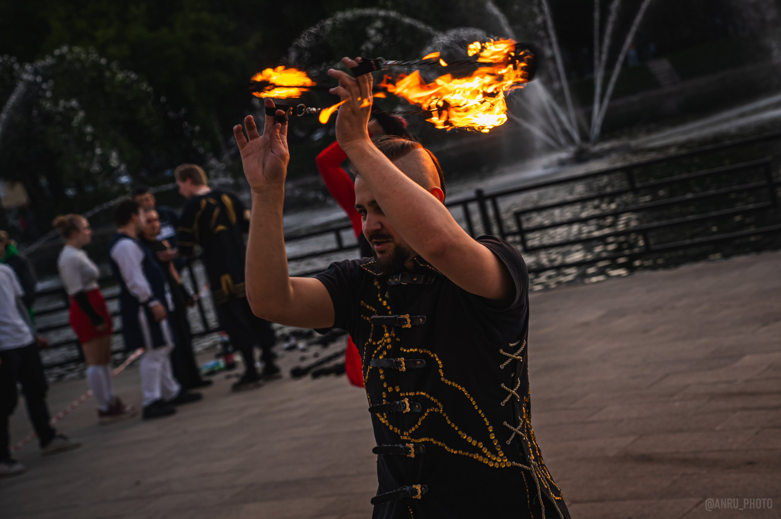 «FIRE FAMILY» Фаершоу. Репортажный фотограф Анастасия Рубцова