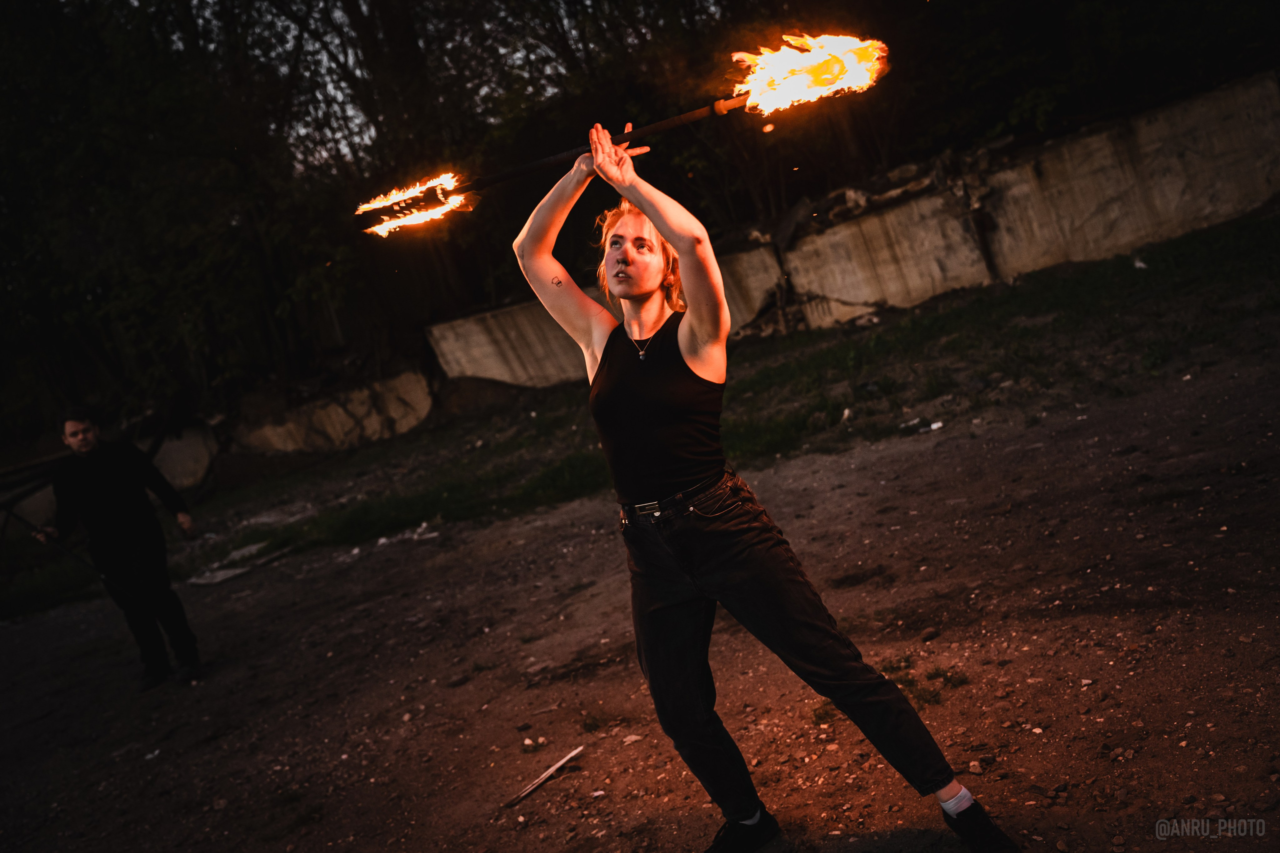 Огненная тренировка. Репортажный фотограф Анастасия Рубцова
