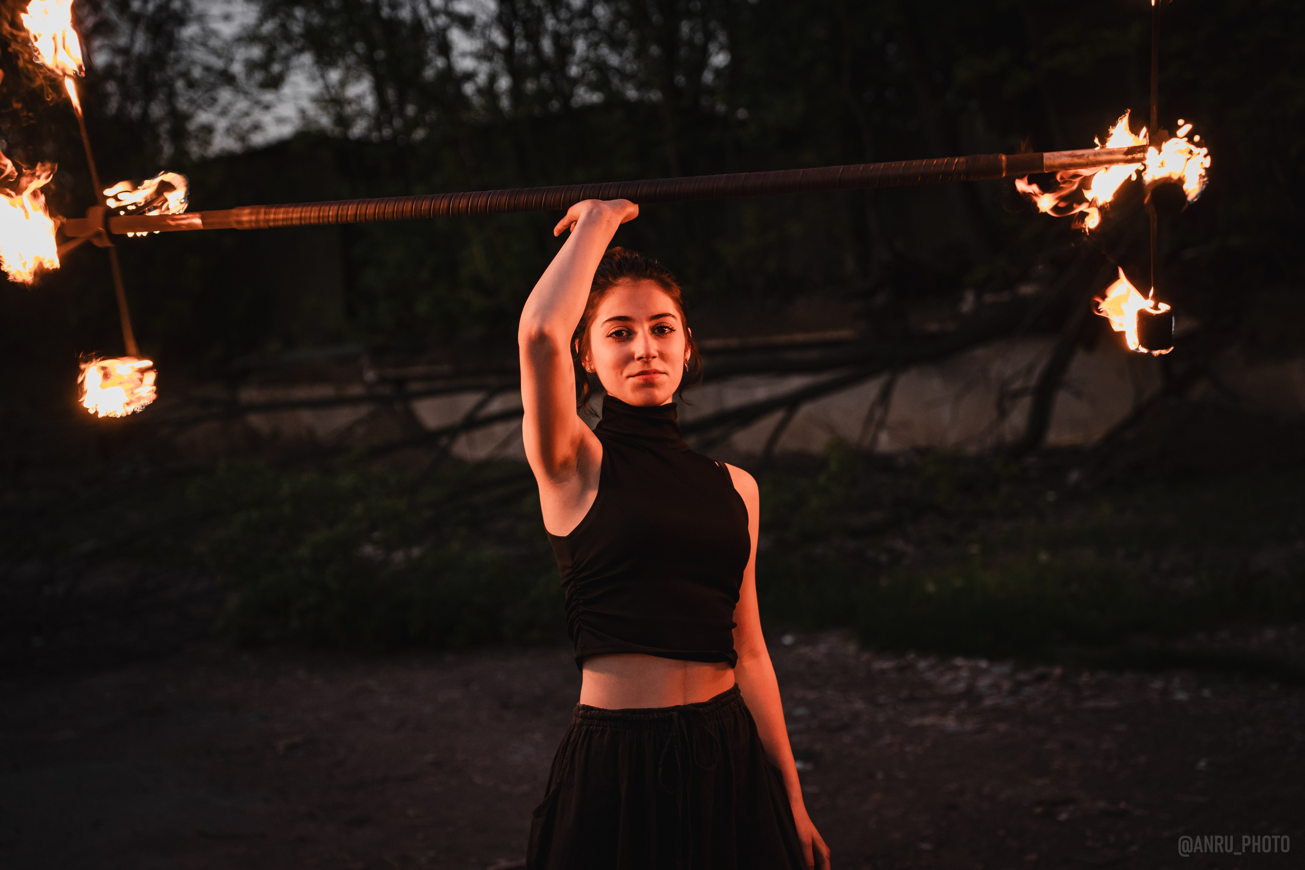 Огненная тренировка. Репортажный фотограф Анастасия Рубцова