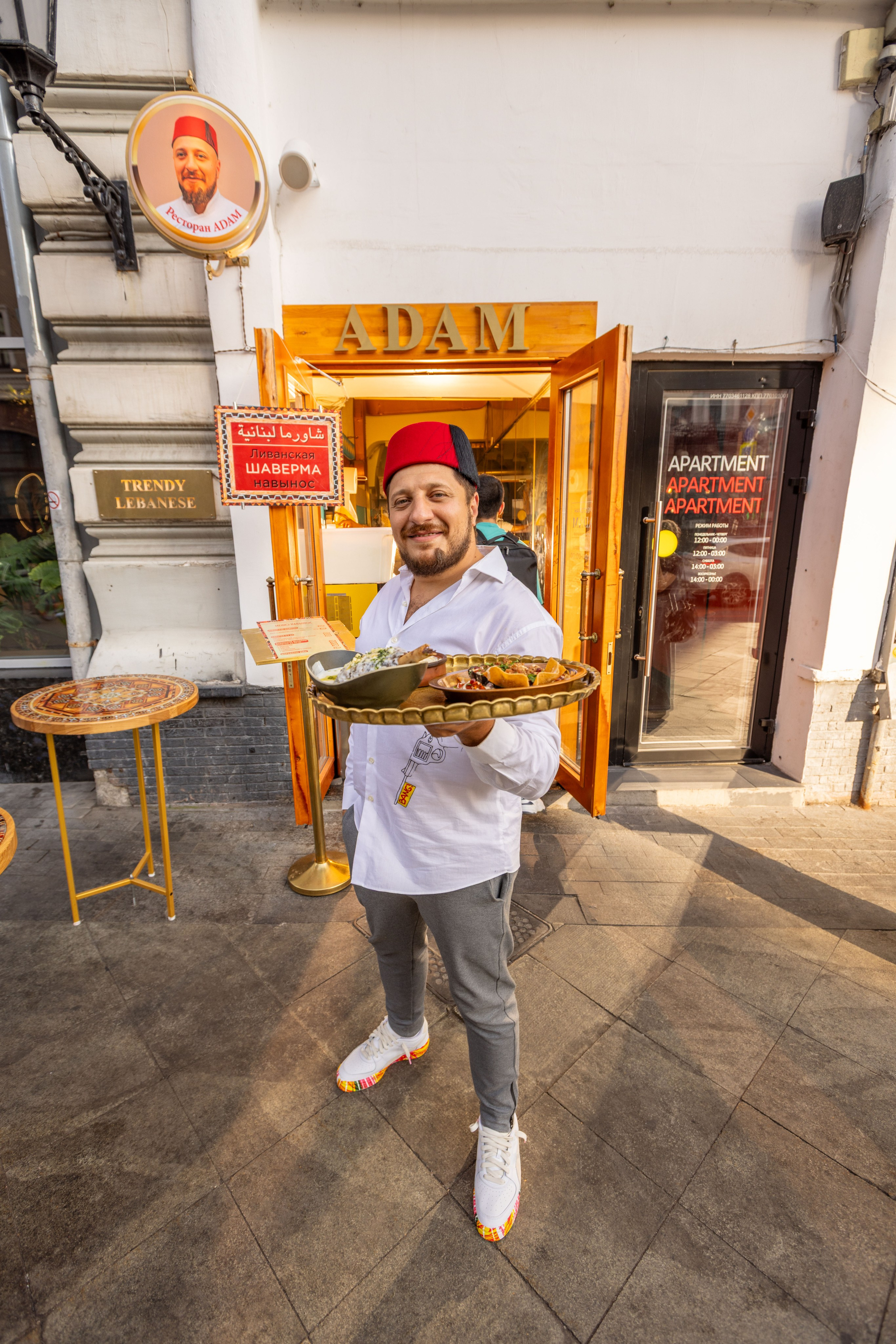 Фотосъёмка интерьера — Ресторана Ливанской Кухни «ADAM». Рекламный, предметный, репортажный, семейный фотограф и художник в Москве