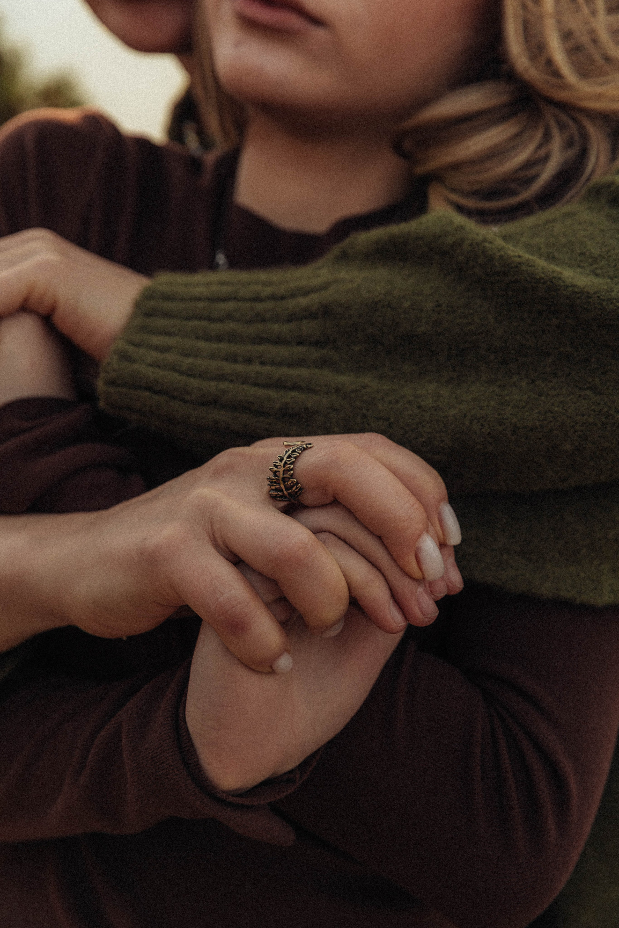 Мама с доченькой. Фотограф Трифон Мира