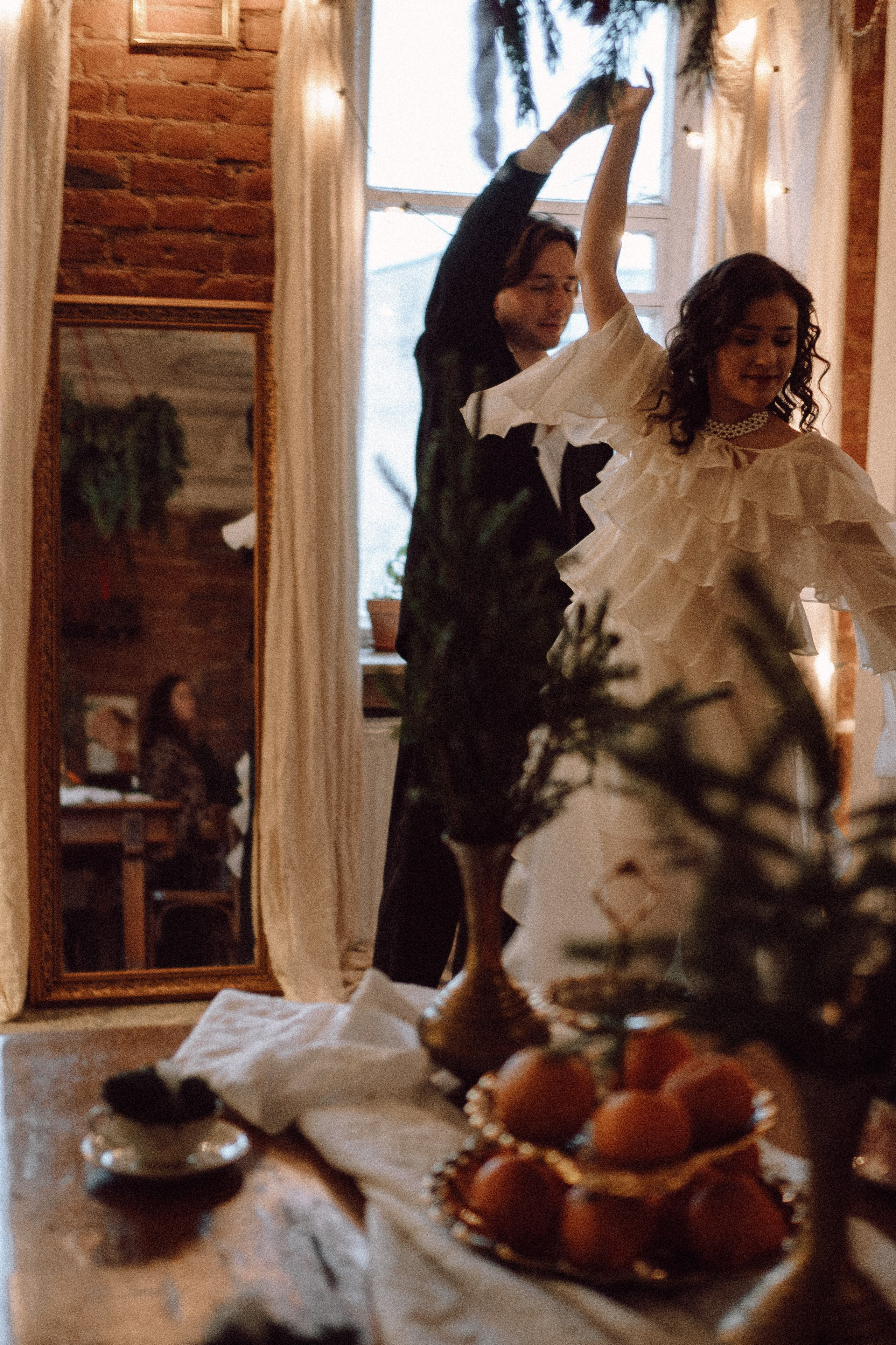 УТРО ЖЕНИХА И НЕВЕСТЫ В ФОТОСТУДИИ И ОСНОВНАЯ ФОТОСЕСИСИЯ ЗИМОЙ. Профессиональный фотограф, Санкт-Петербург — Виктория Богомолова