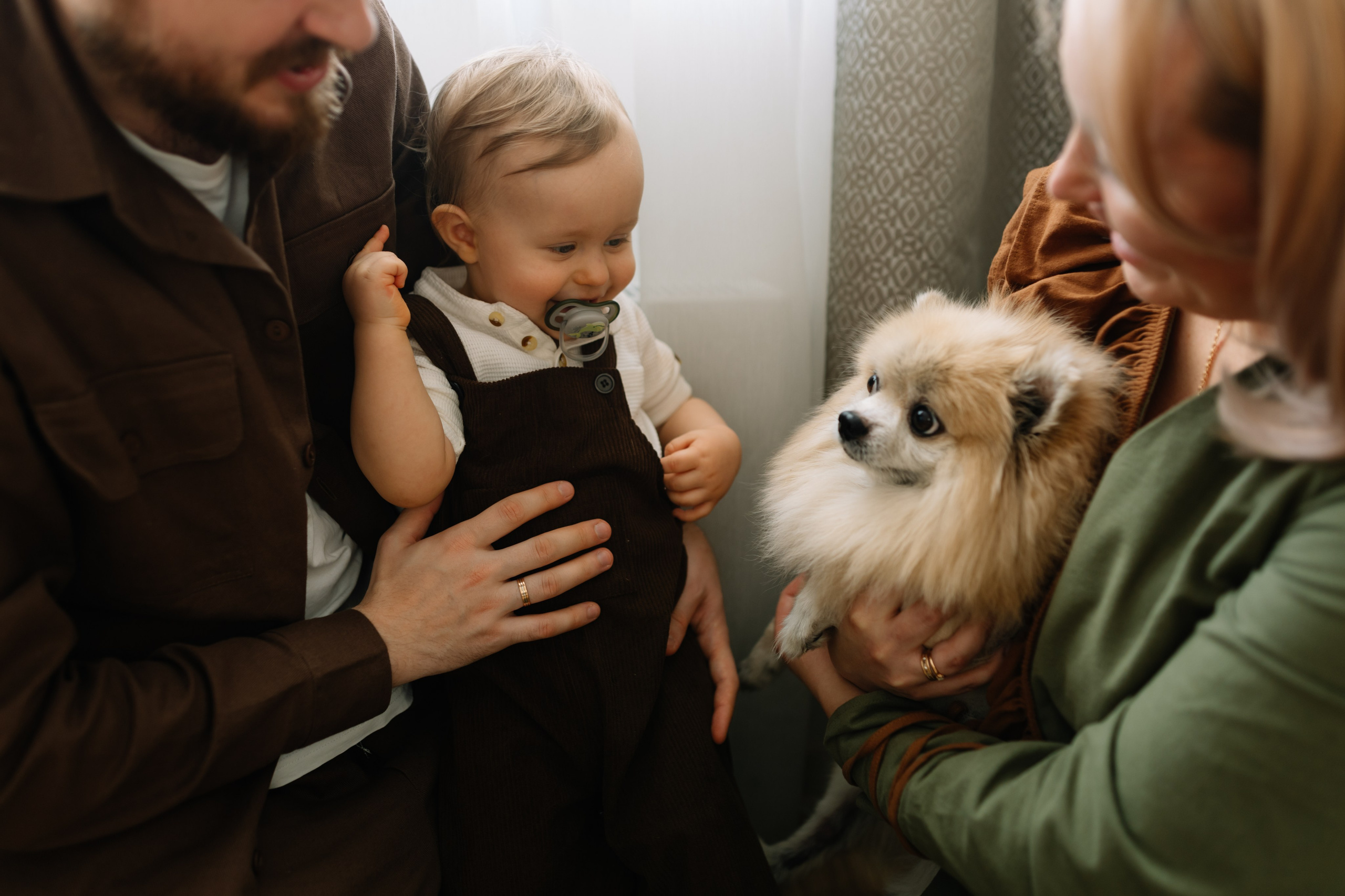 Домашняя съемка с годовасиком в Москве. Семейный фотограф в Москве и Люберцах Юлия Гуськова