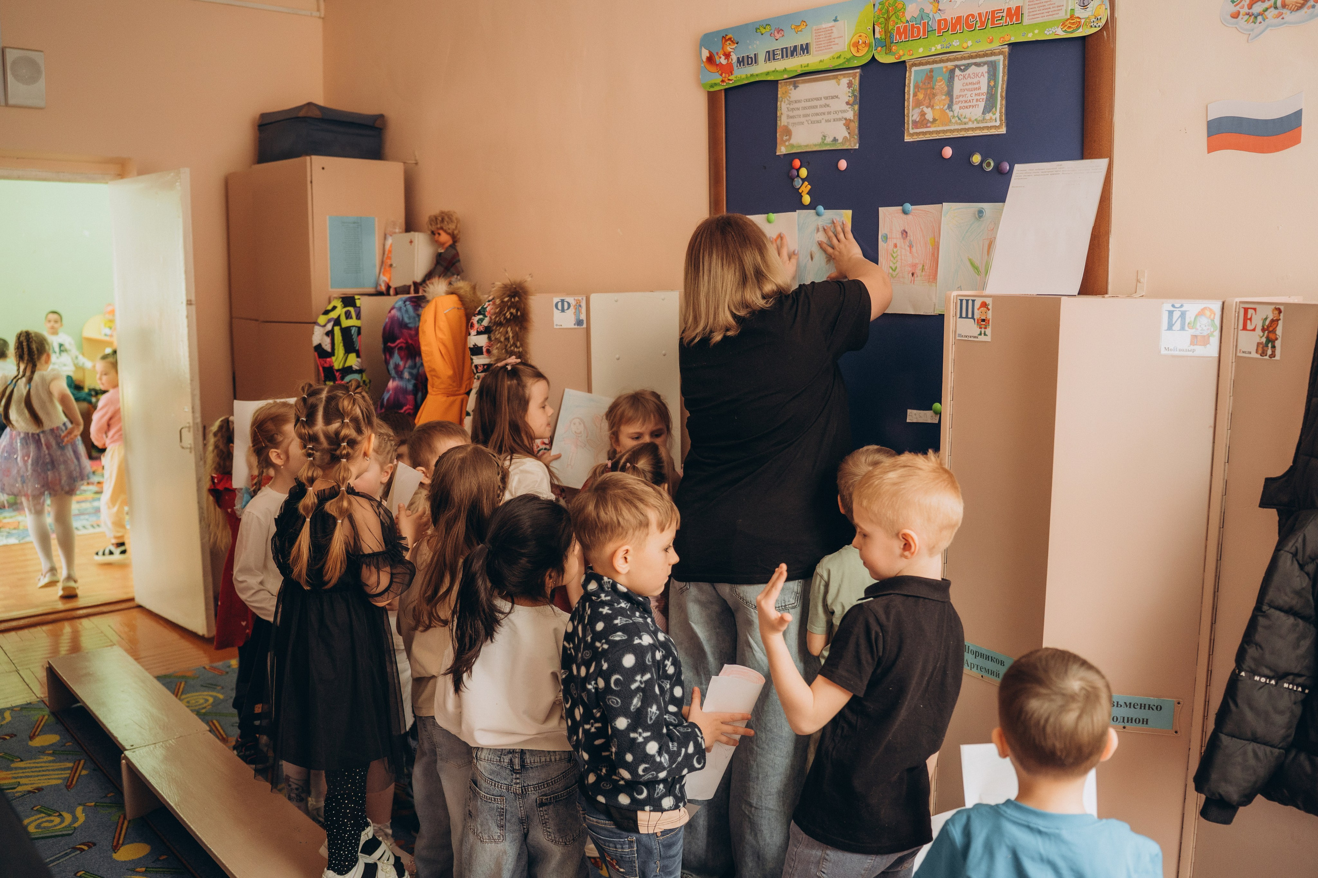 Репортаж в саду. Семейный фотограф • Домашние съемки в Нижнем Новгороде